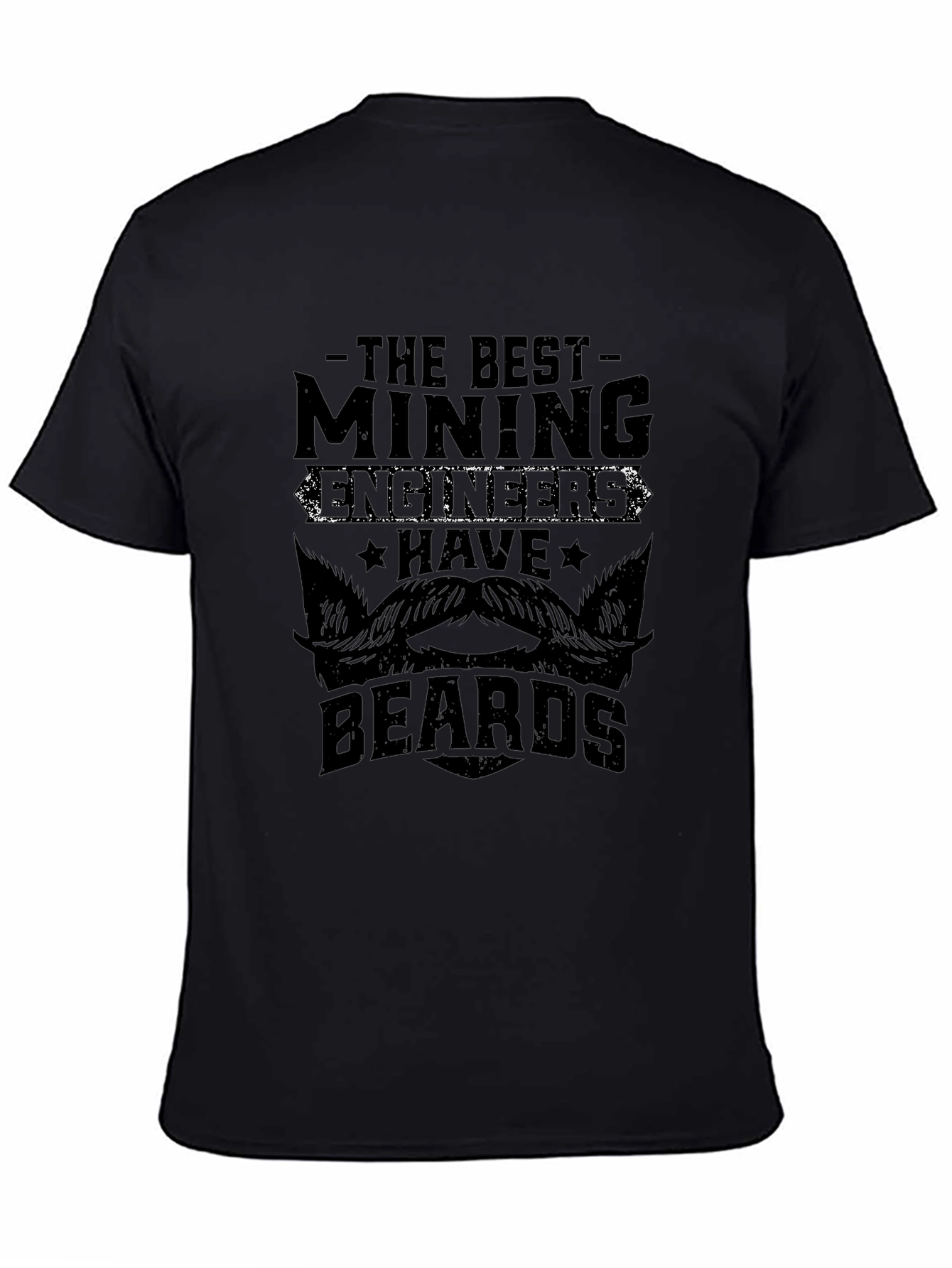 Mining Engineer Beard T-Shirt