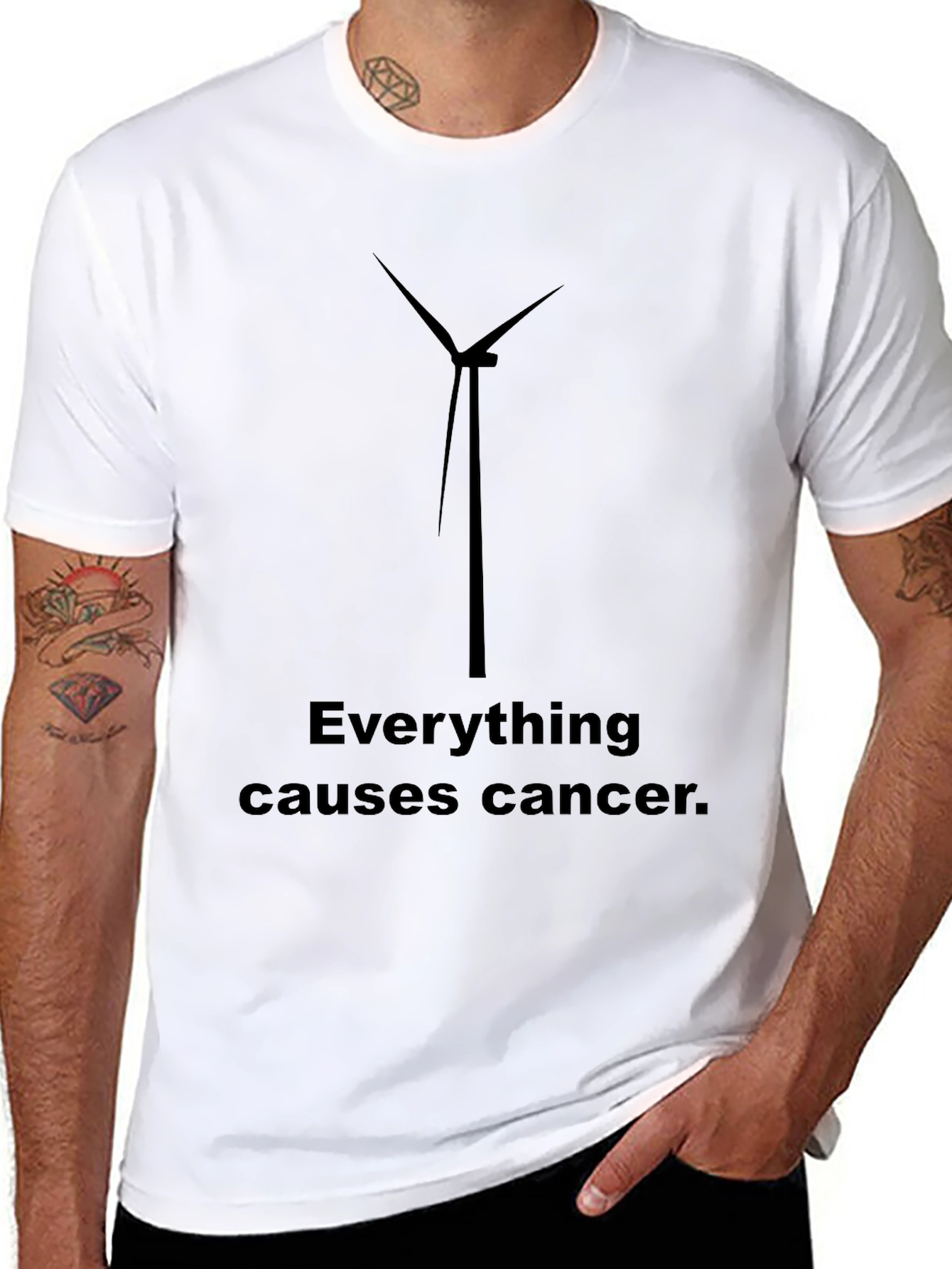 Everything Causes Cancer Humor T-Shirt