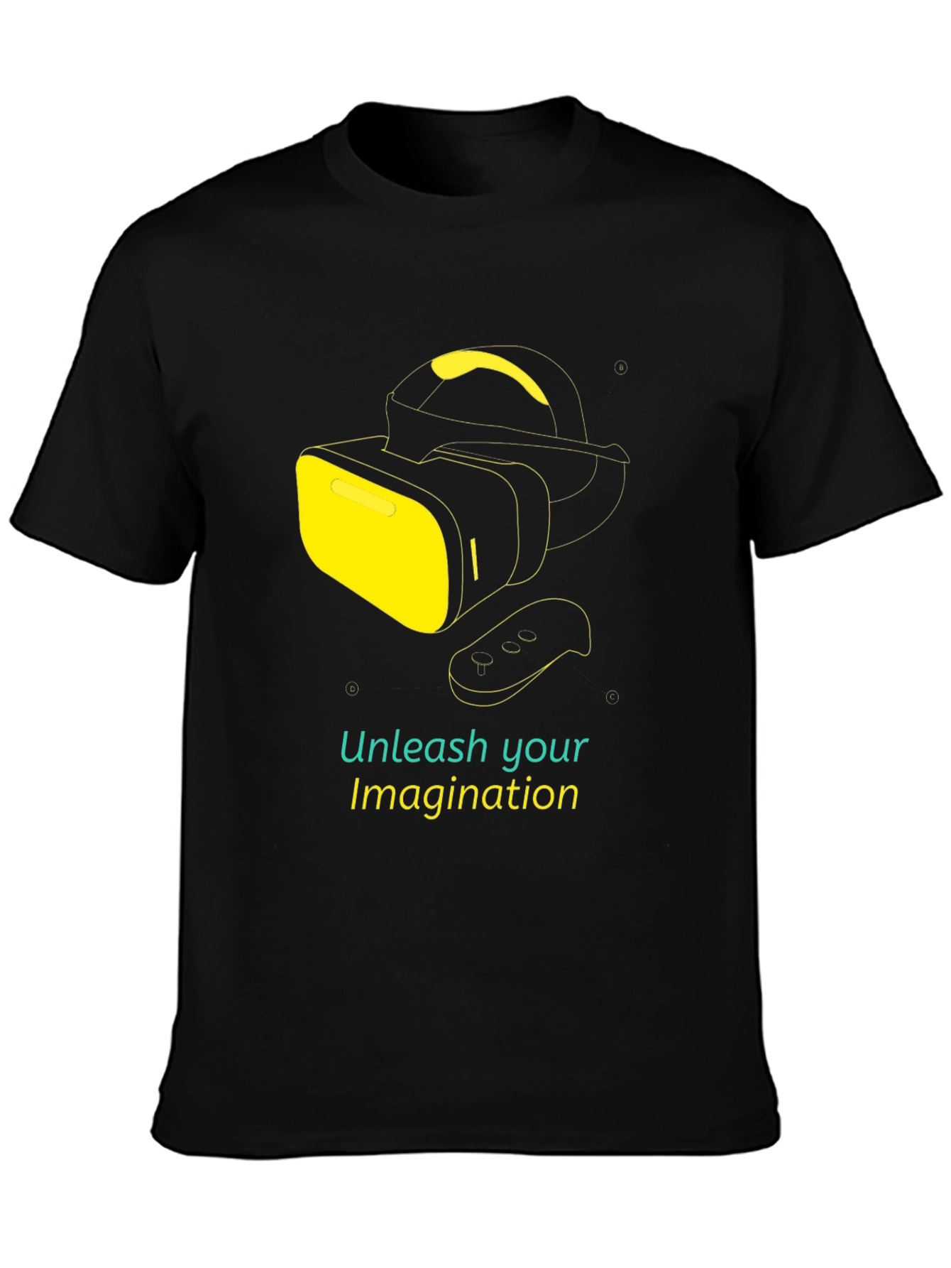 VR Headset Imagination T-Shirt