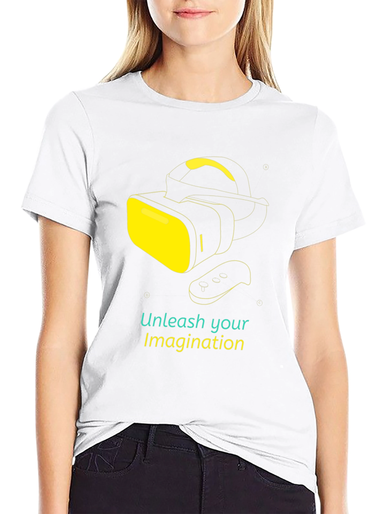 VR Headset Imagination T-Shirt