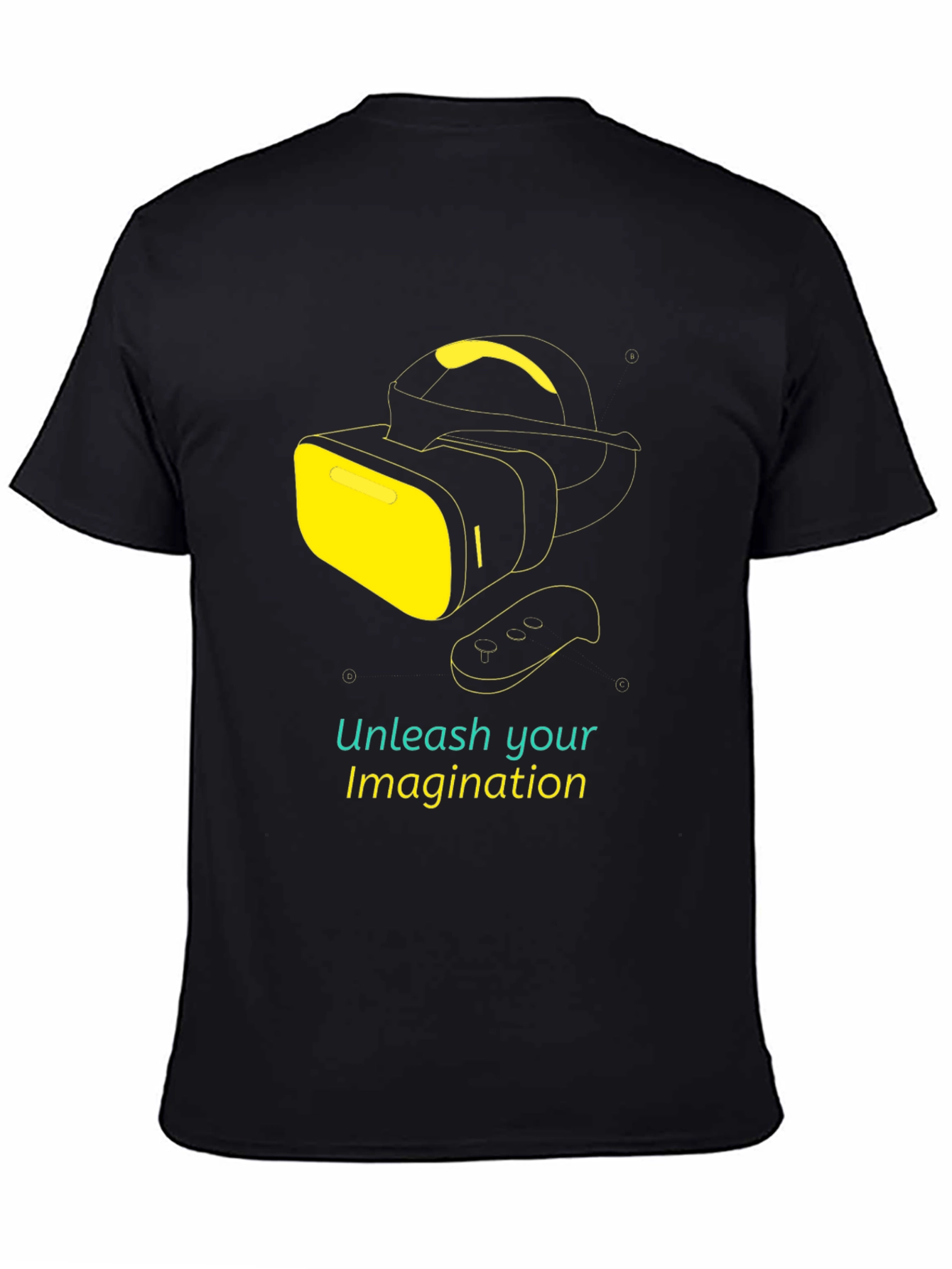 VR Headset Imagination T-Shirt