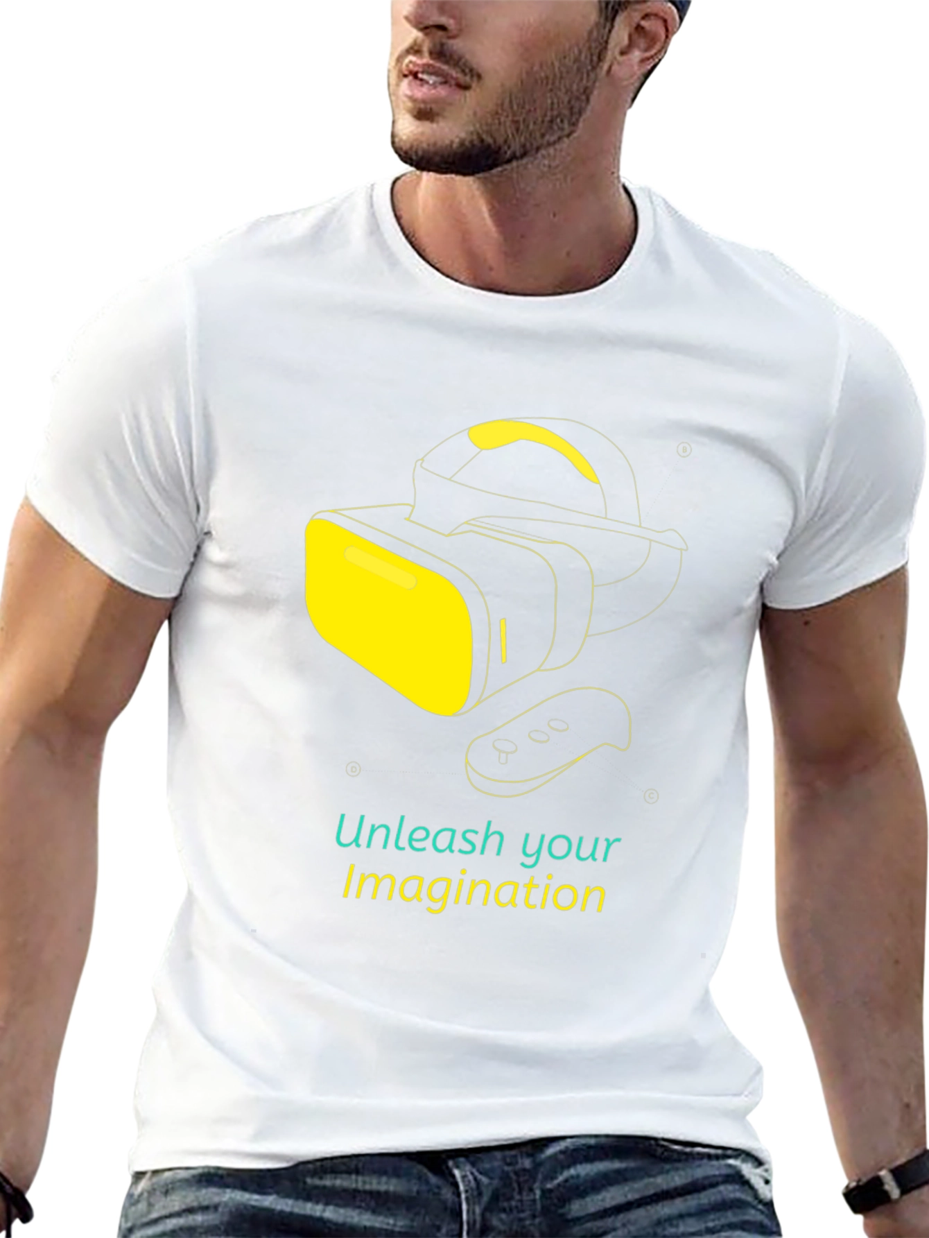 VR Headset Imagination T-Shirt