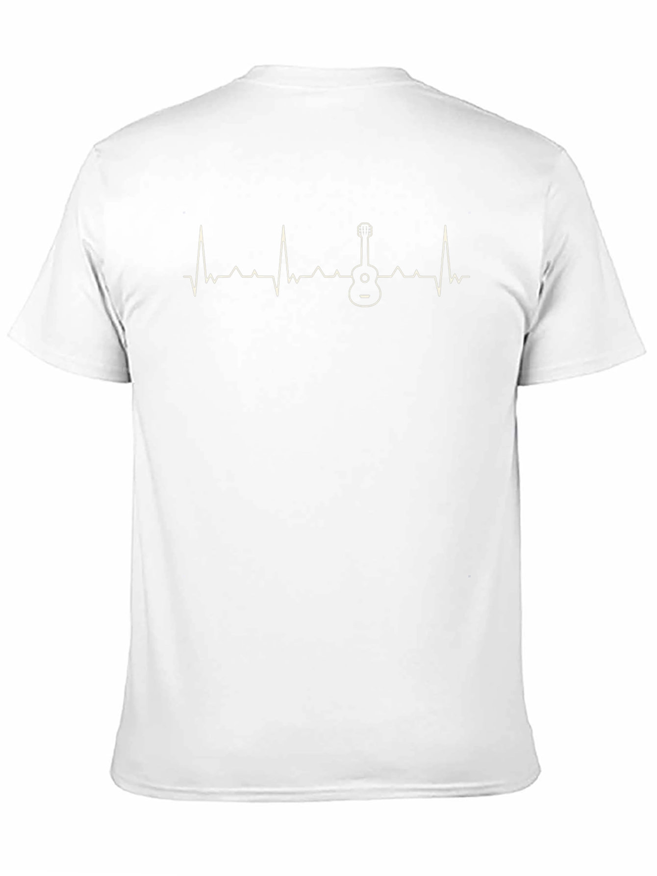 Guitar Heartbeat T-Shirt - Music Lover Tee