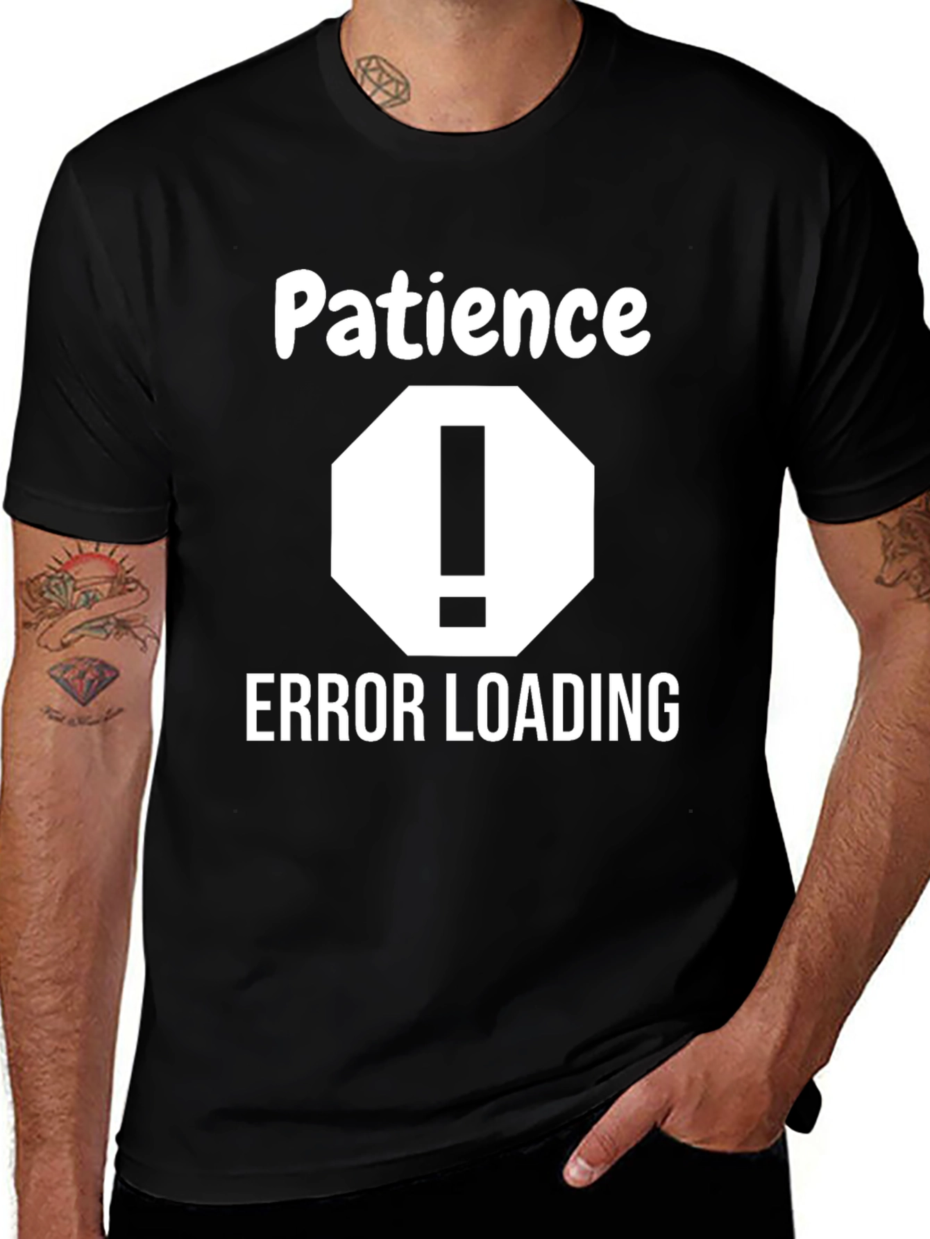 Patience Error Loading Graphic Tee