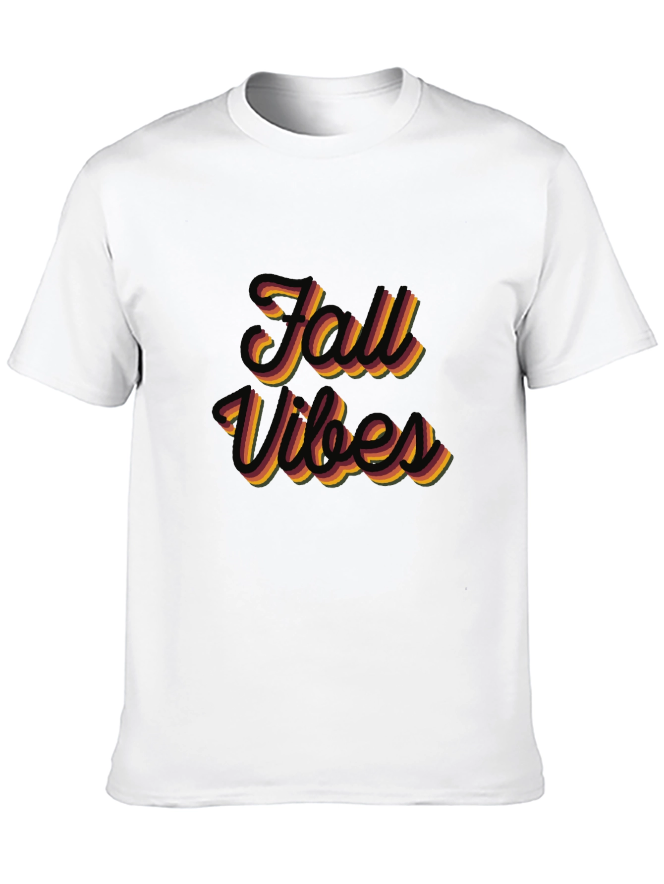 Fall Vibes Retro T-Shirt