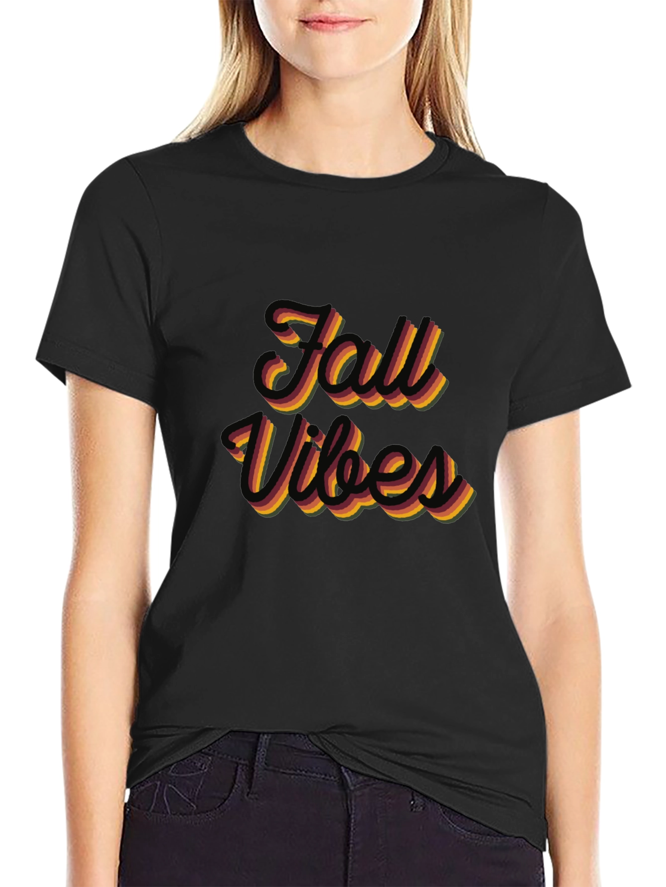 Fall Vibes Retro T-Shirt
