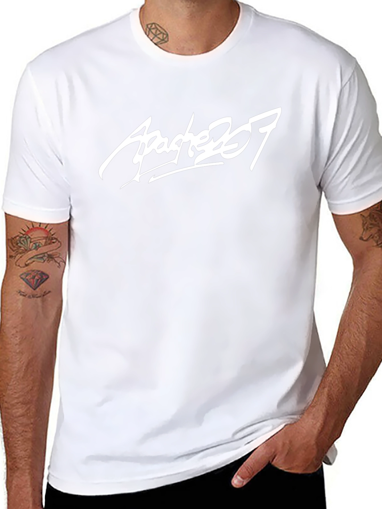 Apache207 Graphic Tee - Black