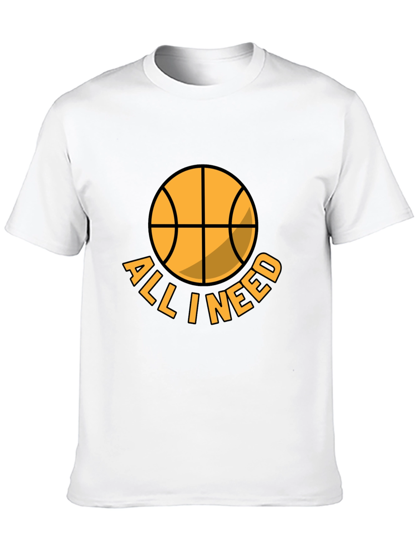 Basketball Graphic Tee - All I Need T-Shirt