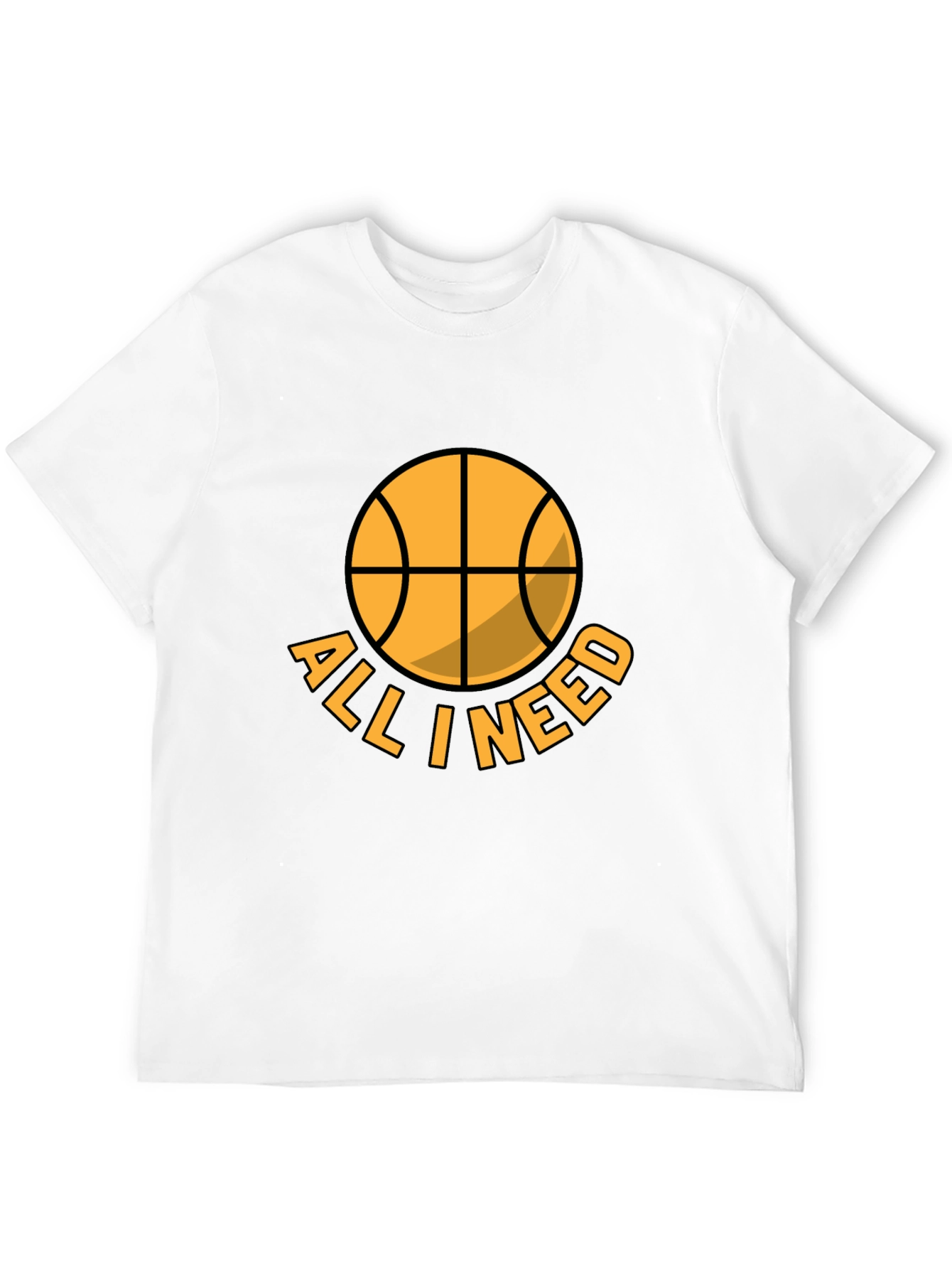 Basketball Graphic Tee - All I Need T-Shirt
