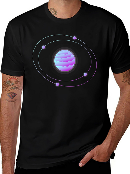 Atom Graphic Tee - Modern Unisex T-Shirt