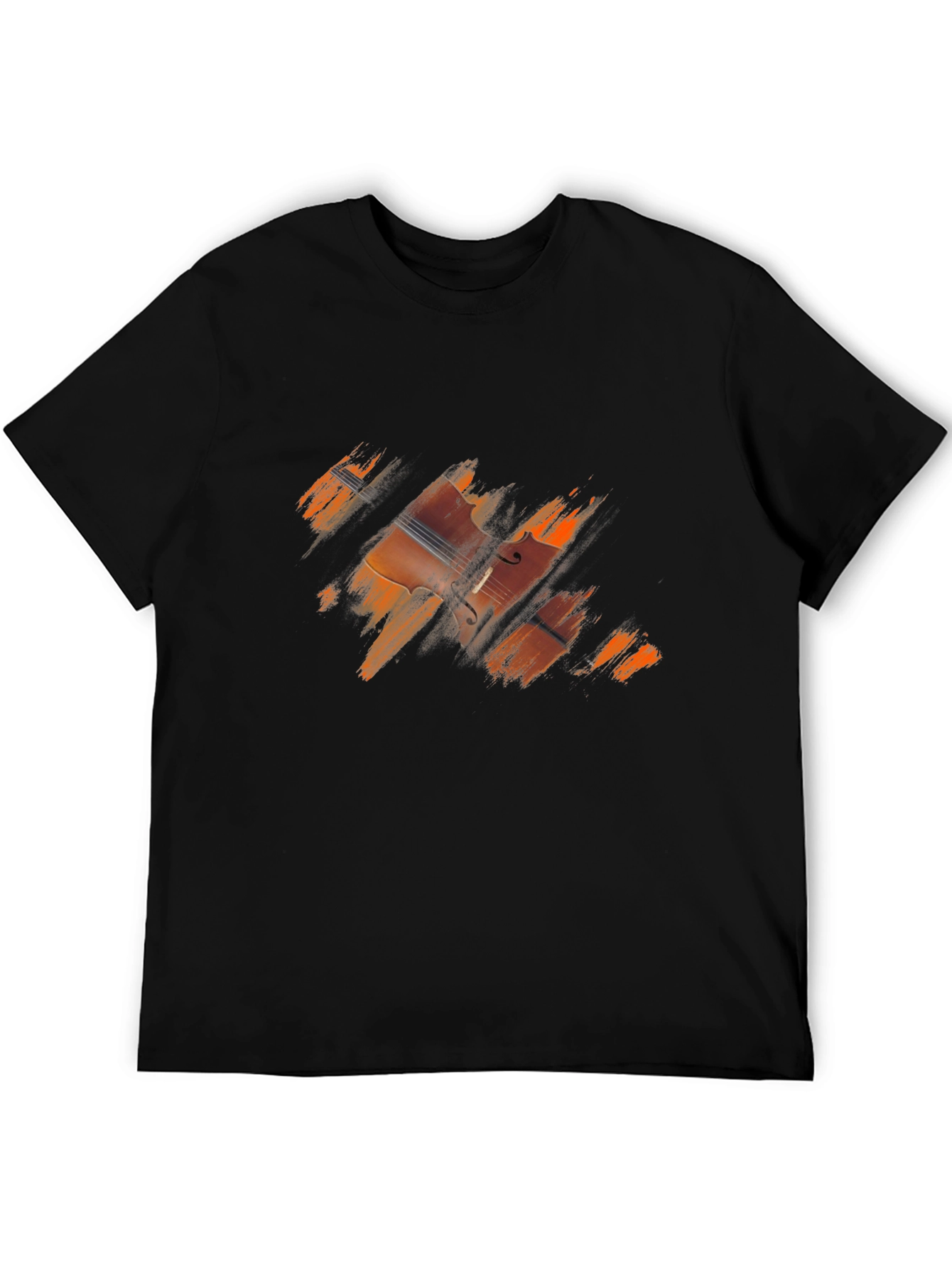 Musical Instrument T-Shirt - Cello Design