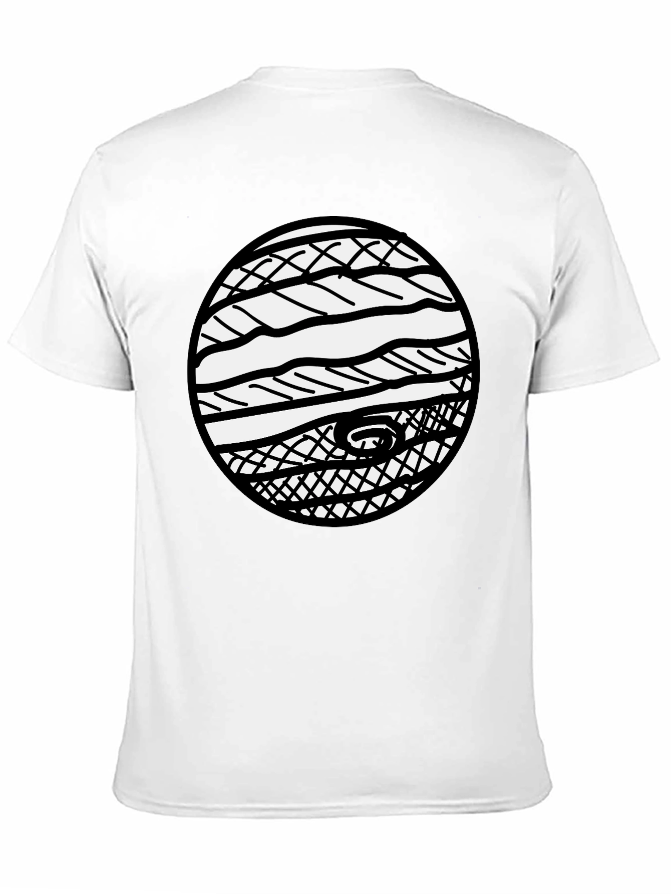 Graphic Tee - Abstract Circle Design