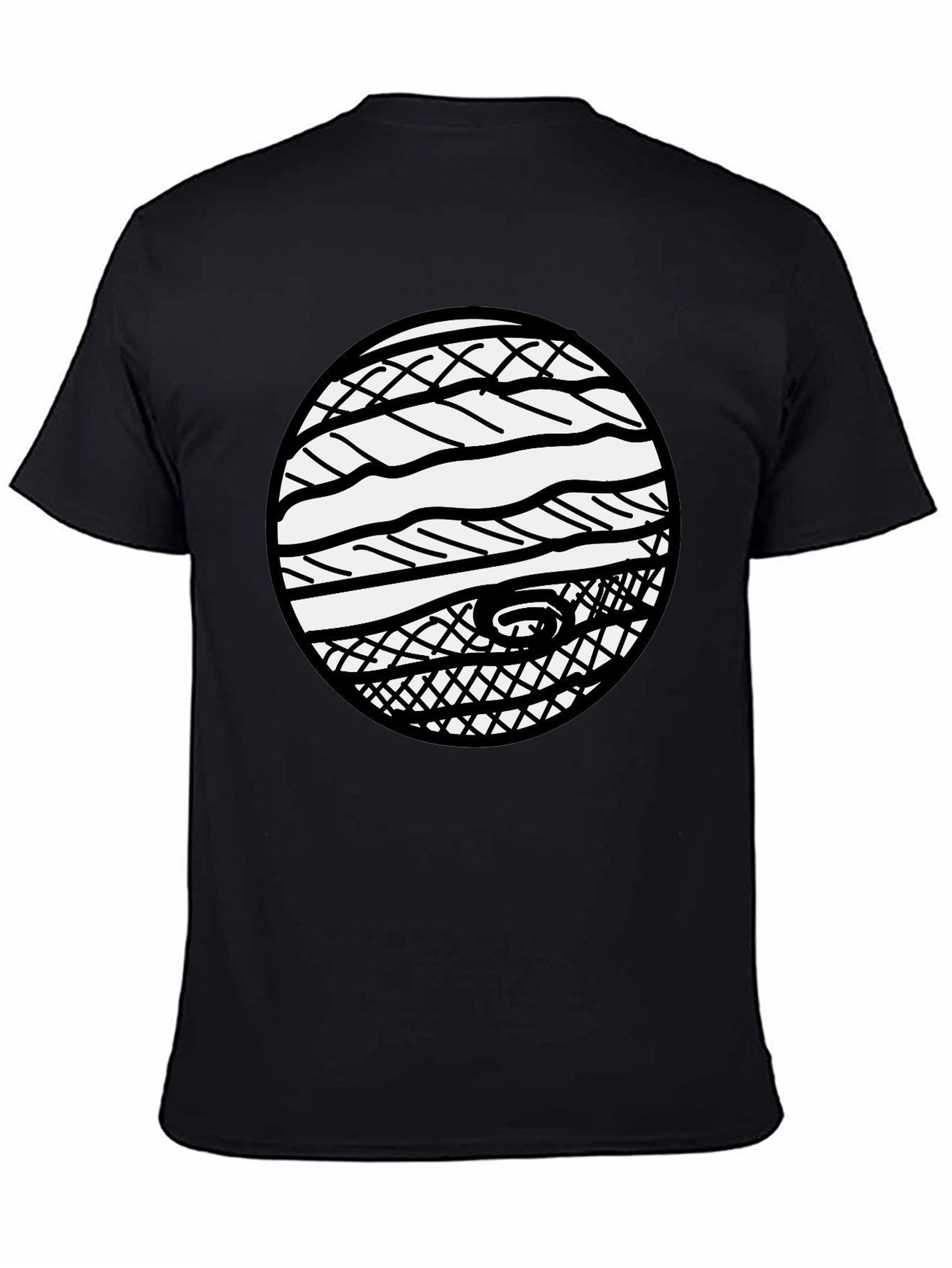Graphic Tee - Abstract Circle Design