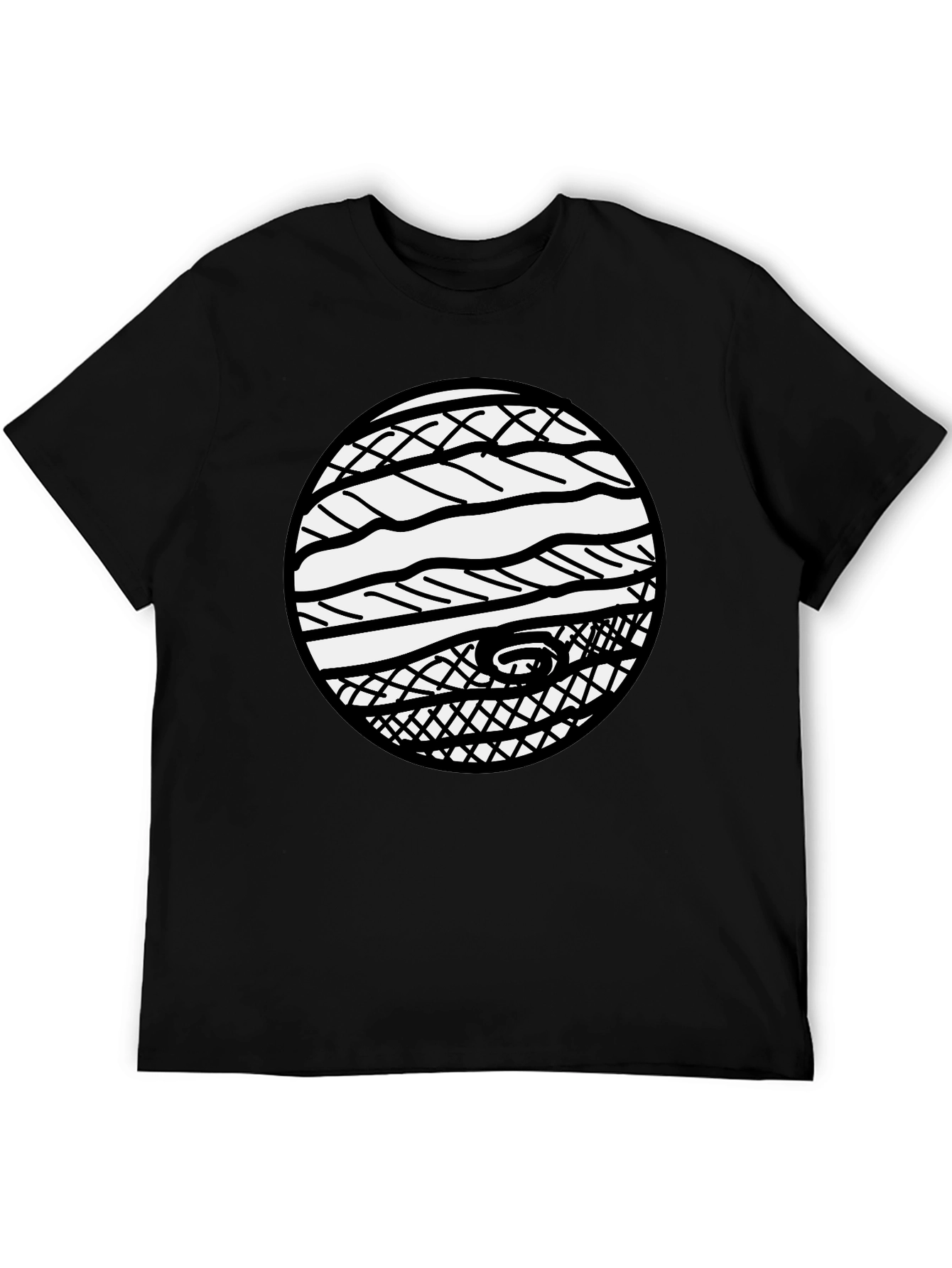 Graphic Tee - Abstract Circle Design