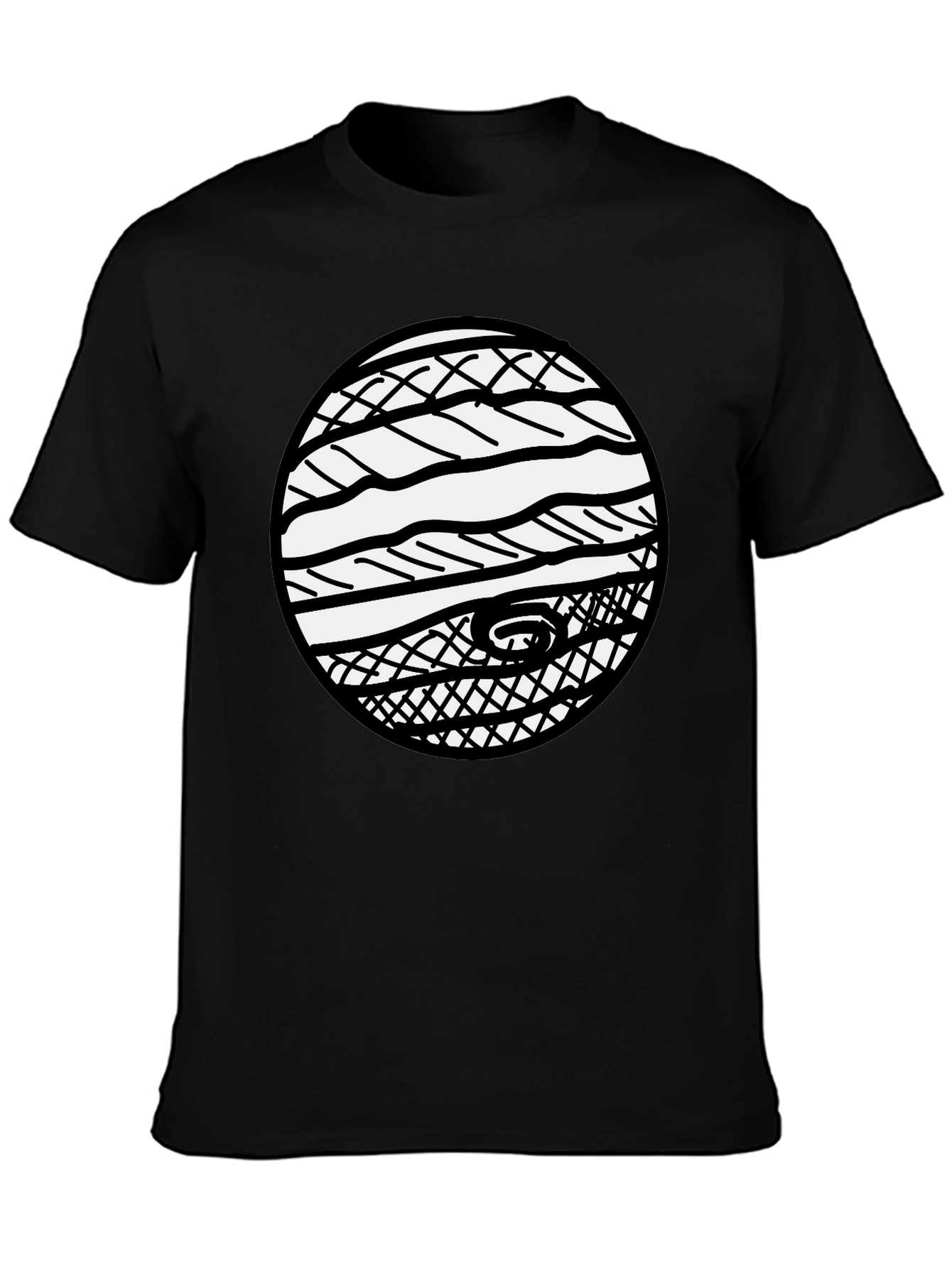 Graphic Tee - Abstract Circle Design