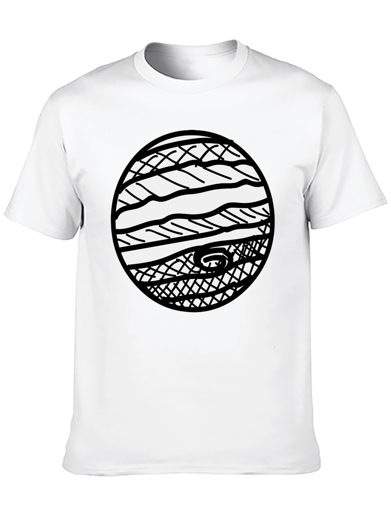 Graphic Tee - Abstract Circle Design