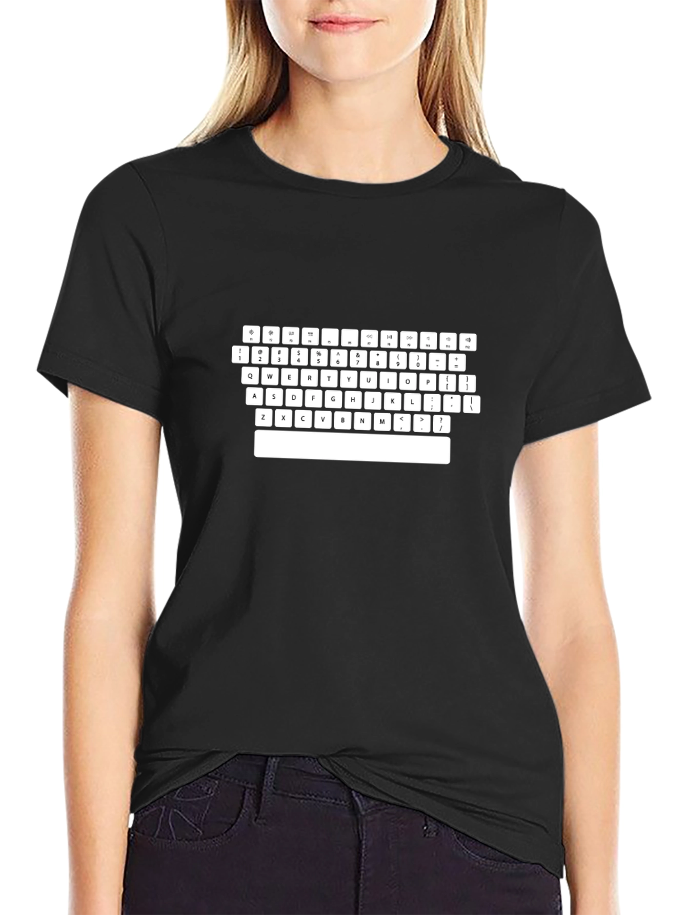 Keyboard Graphic Tee - Programmer T-Shirt