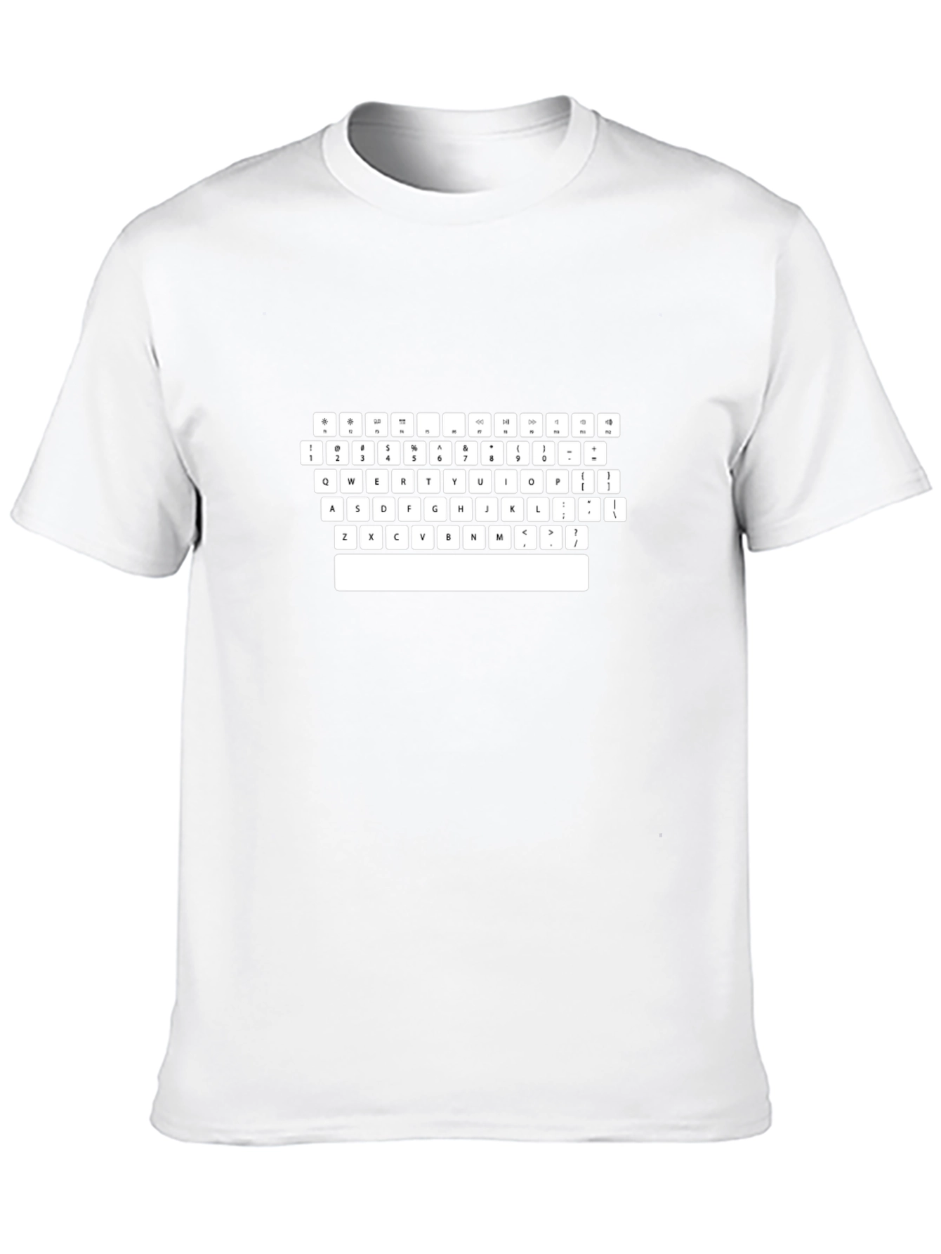 Keyboard Graphic Tee - Programmer T-Shirt