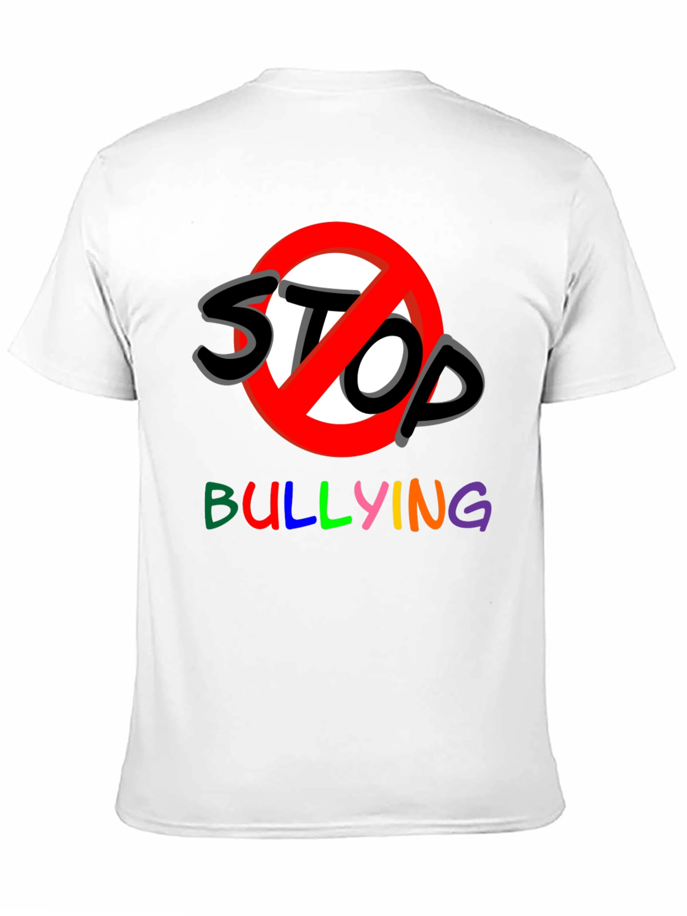 Stop Bullying Graphic Tee - Black