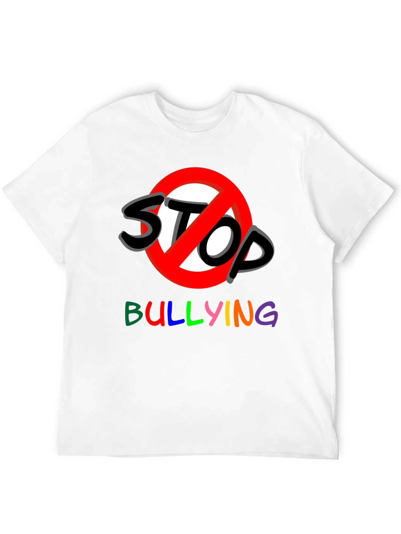 Stop Bullying Graphic Tee - Black