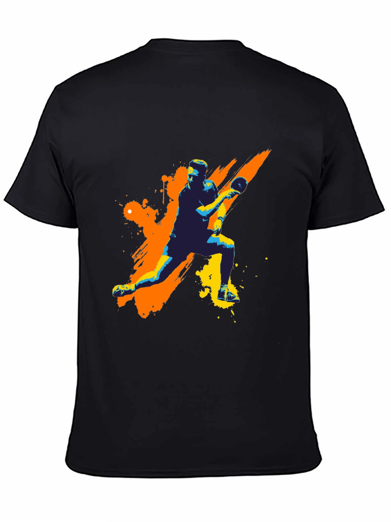 Ping Pong Player Graphic T-Shirt