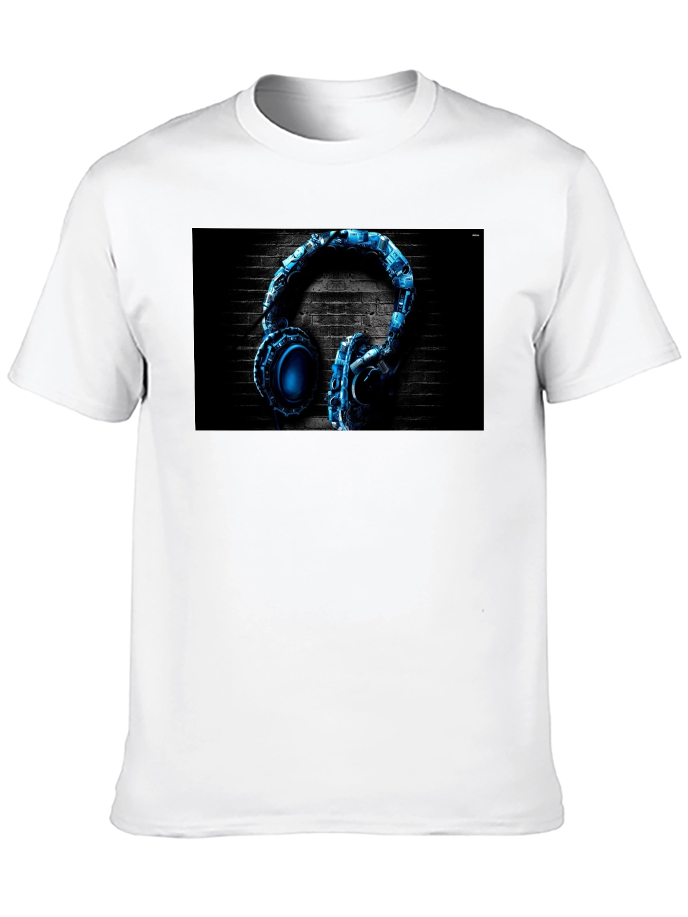 Headphones Graphic T-Shirt - Music Lover Apparel