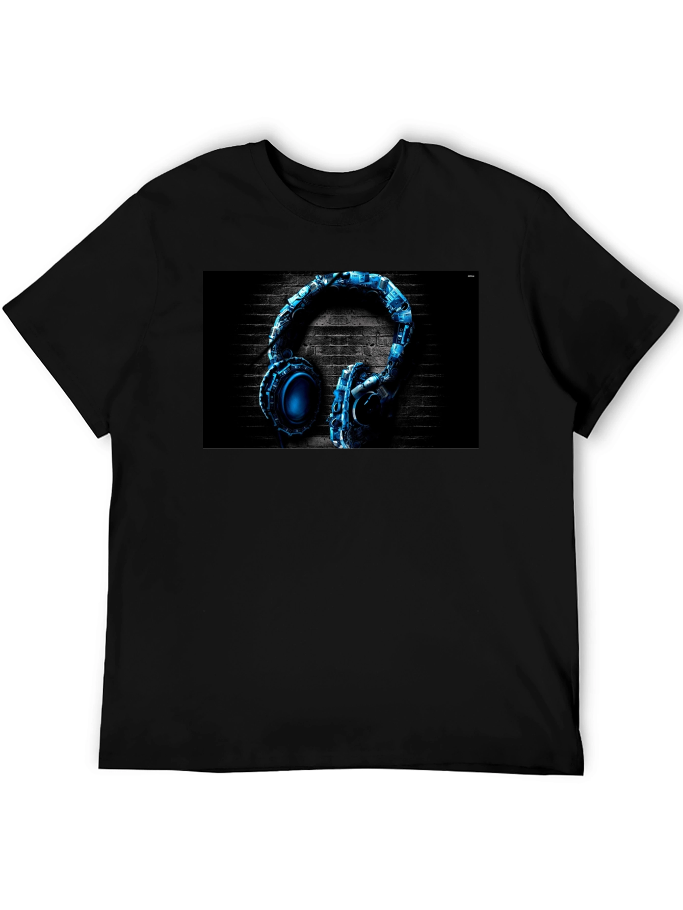 Headphones Graphic T-Shirt - Music Lover Apparel