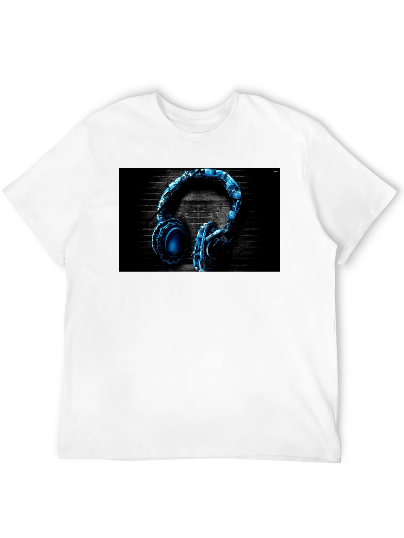 Headphones Graphic T-Shirt - Music Lover Apparel