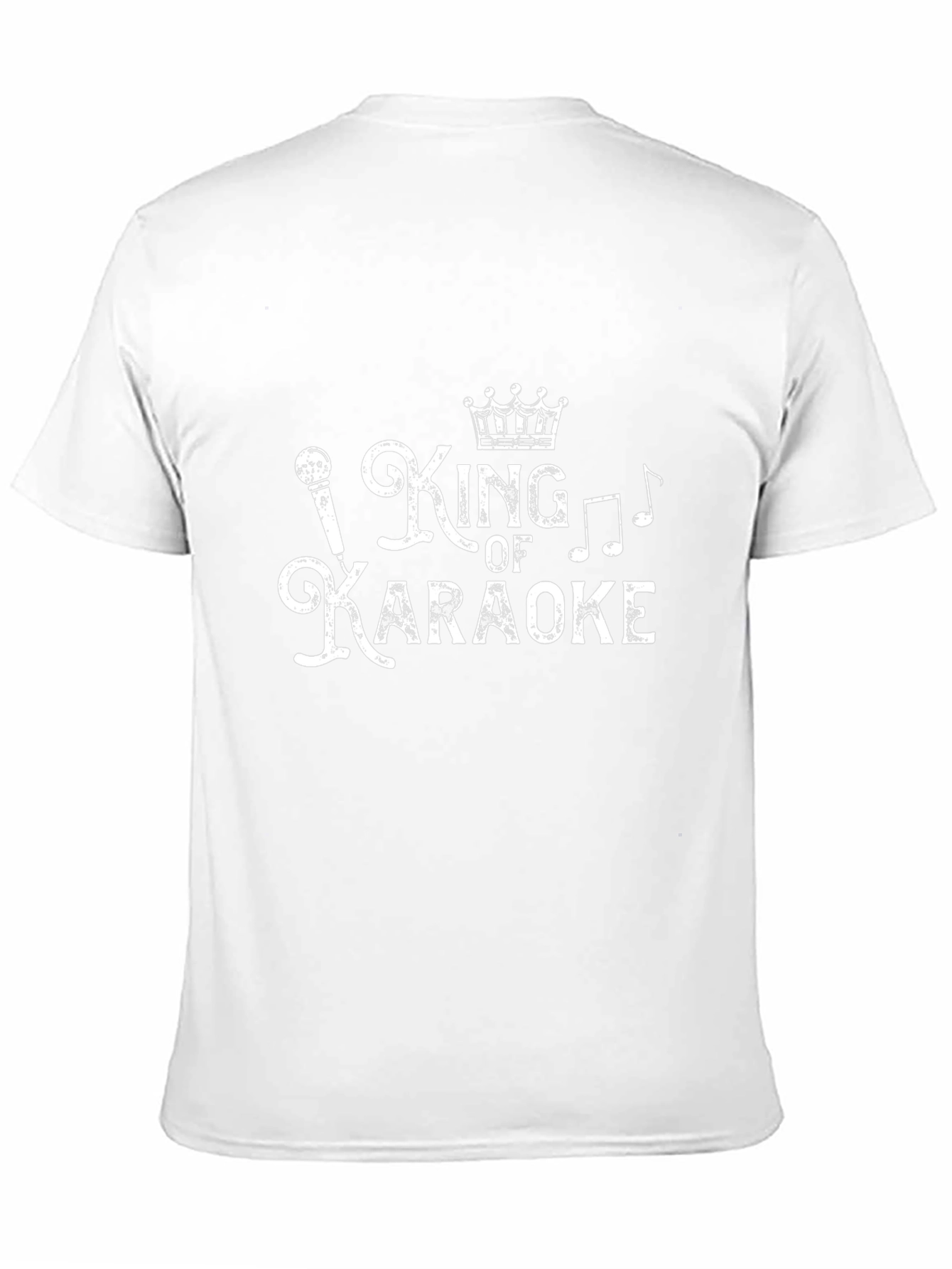 King of Karaoke Graphic T-Shirt - Black