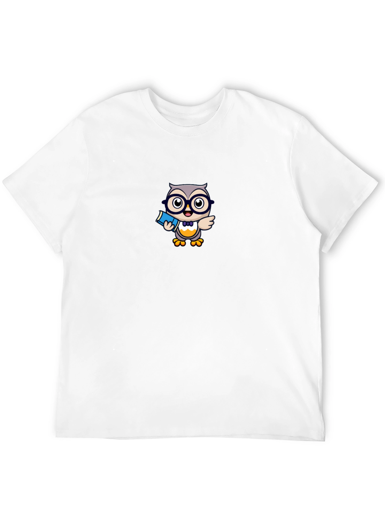 Owl Lover Graphic Tee - Black