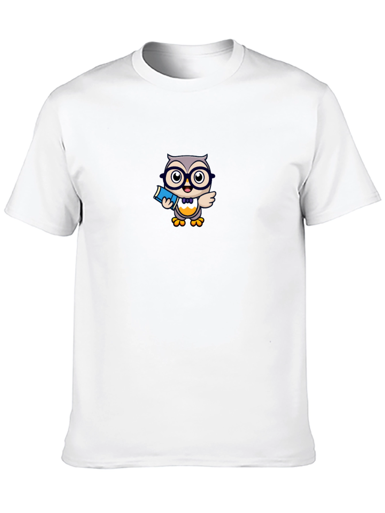 Owl Lover Graphic Tee - Black