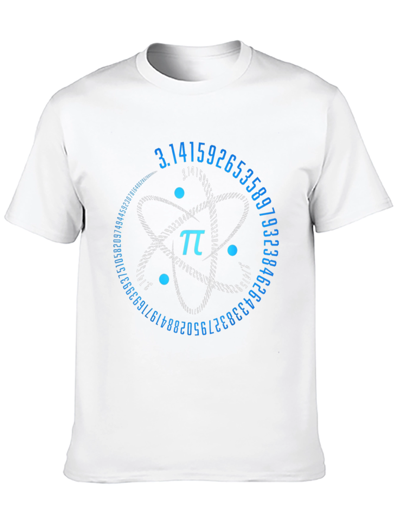 Pi Atom T-Shirt - Math Science Tee