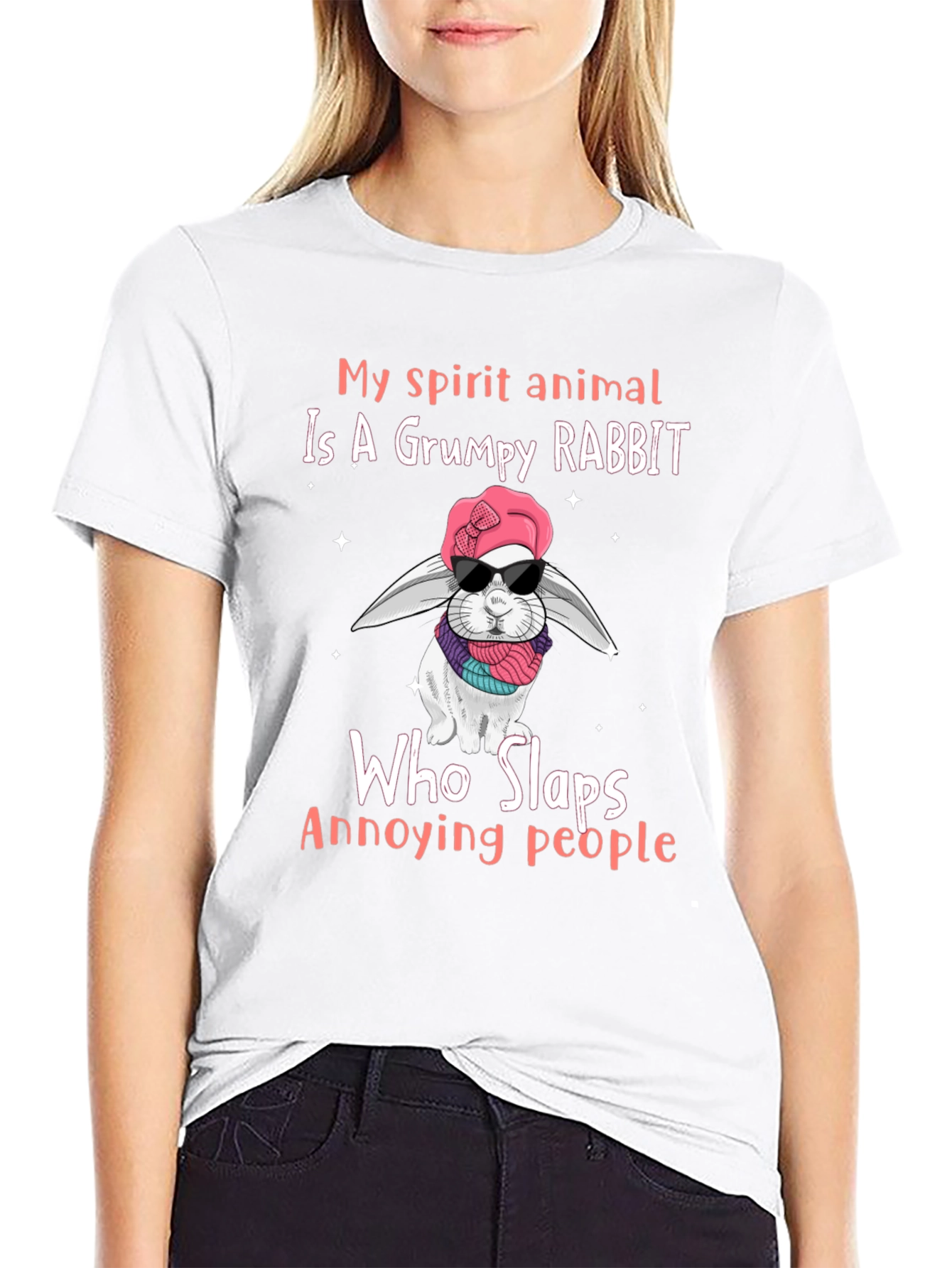 Grumpy Rabbit Unisex T-Shirt