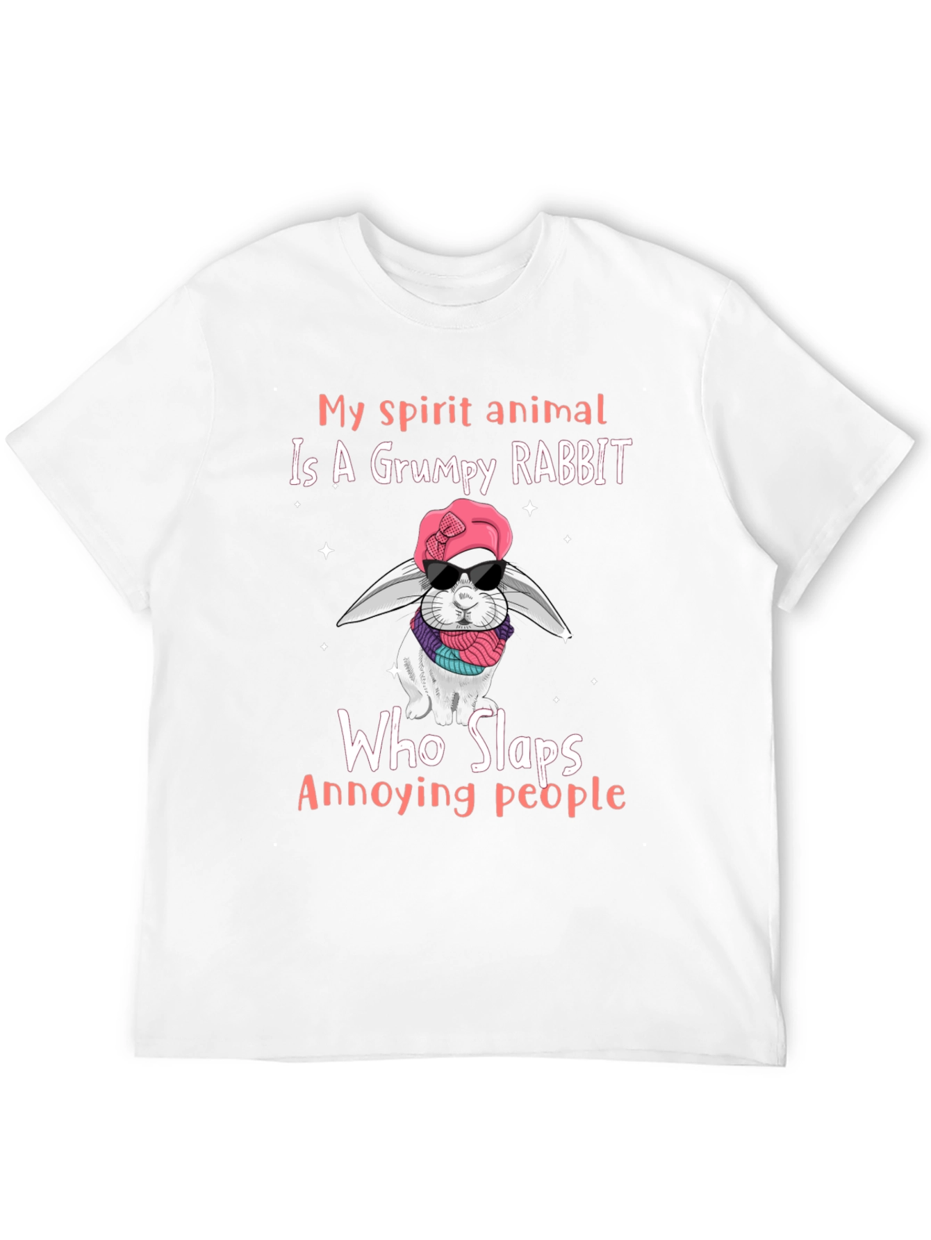 Grumpy Rabbit Unisex T-Shirt