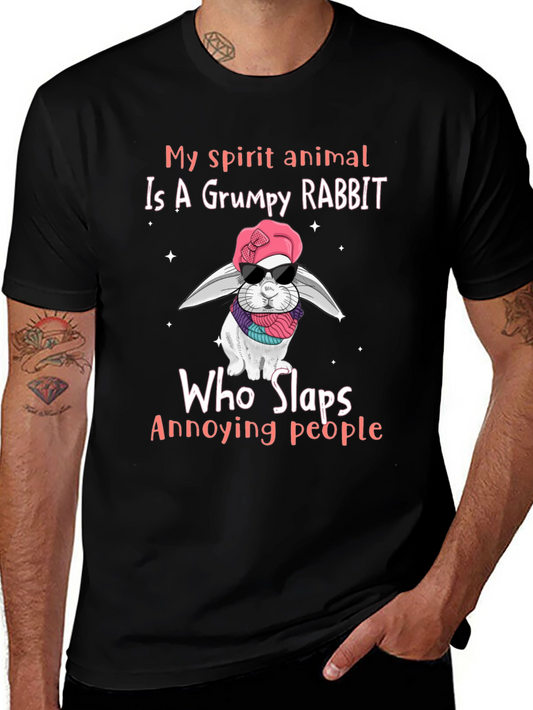 Grumpy Rabbit Unisex T-Shirt