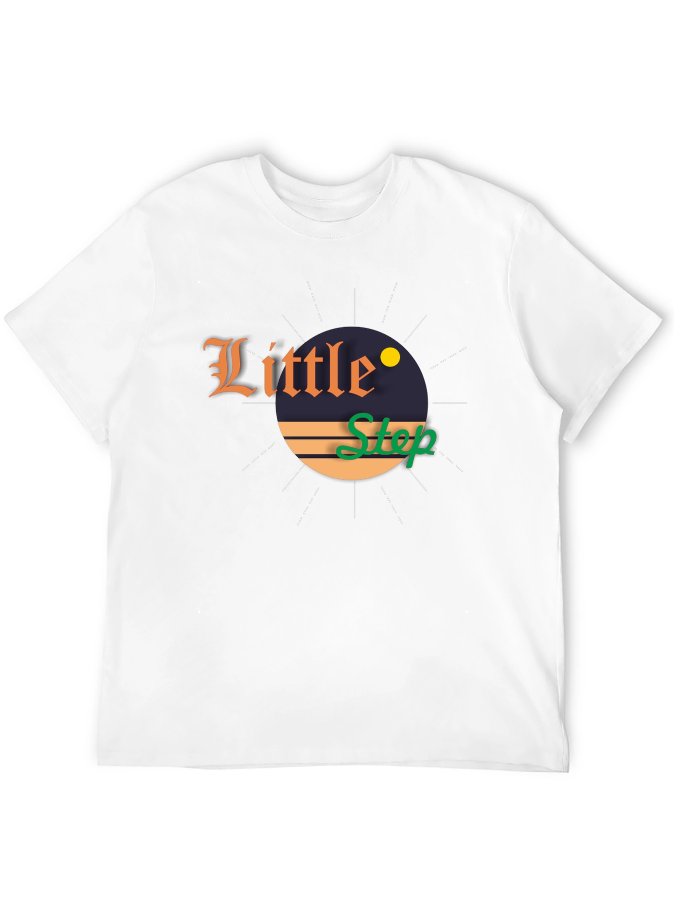 Little Step Graphic T-Shirt - Stylish Comfort