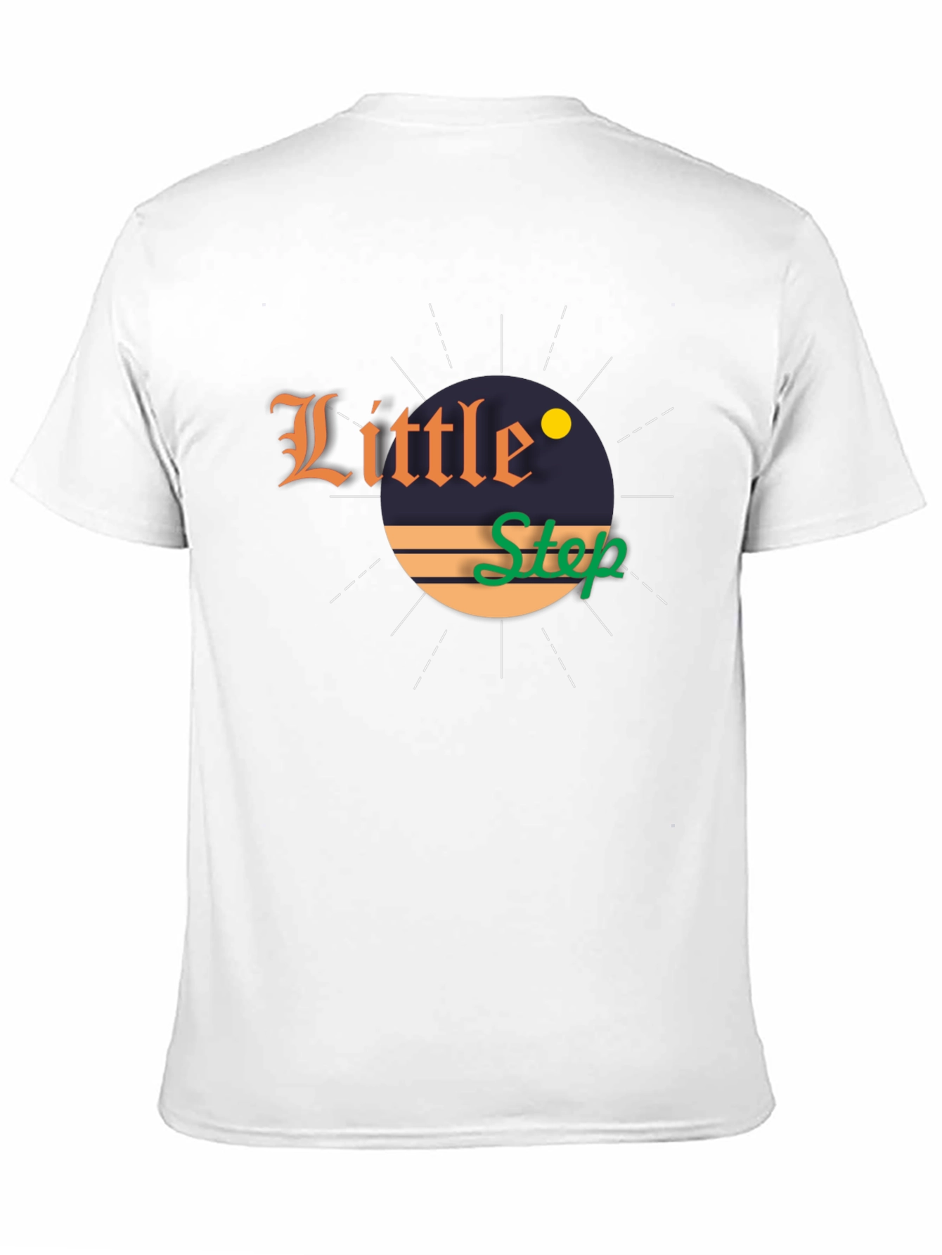 Little Step Graphic T-Shirt - Stylish Comfort