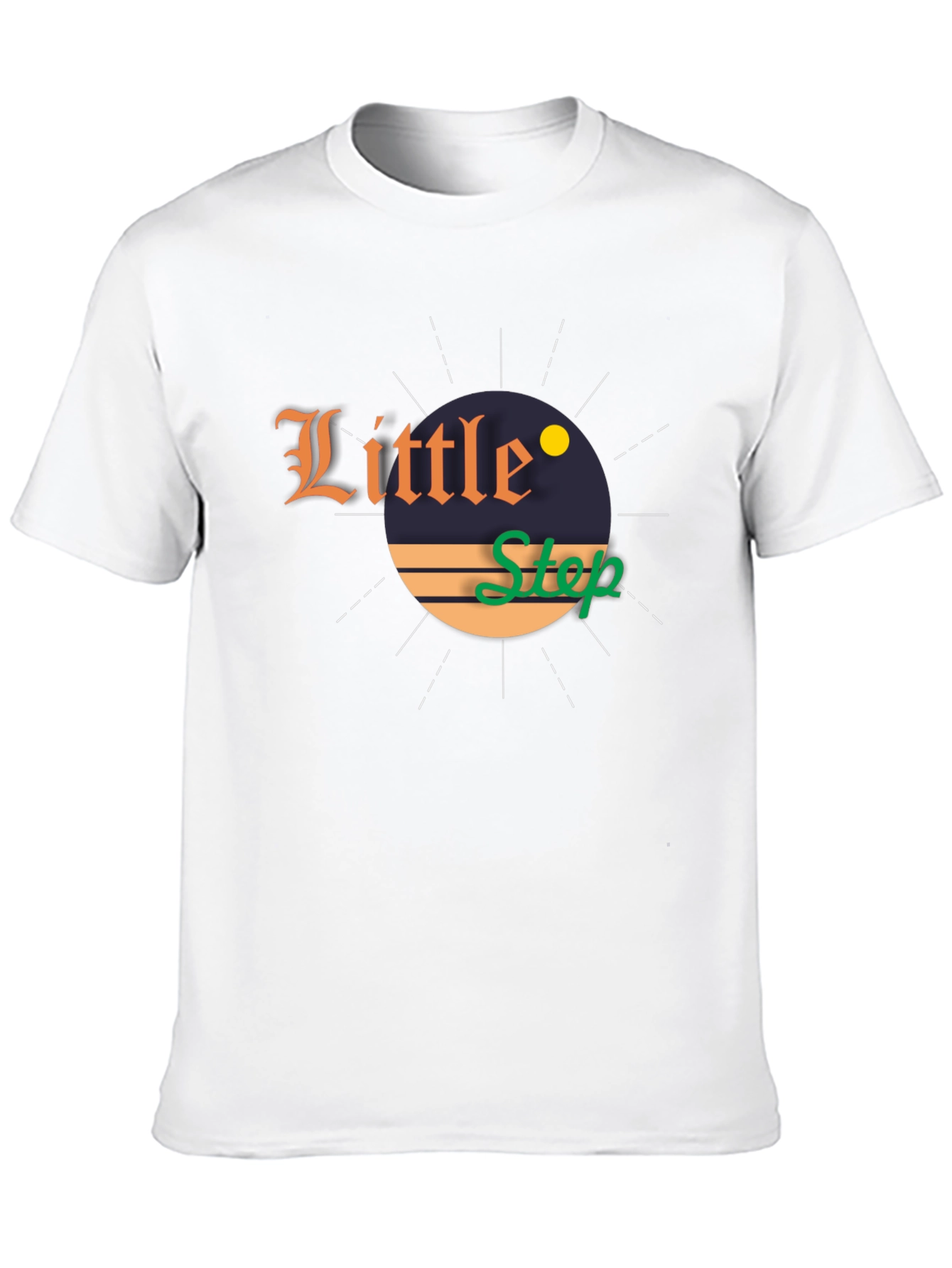 Little Step Graphic T-Shirt - Stylish Comfort
