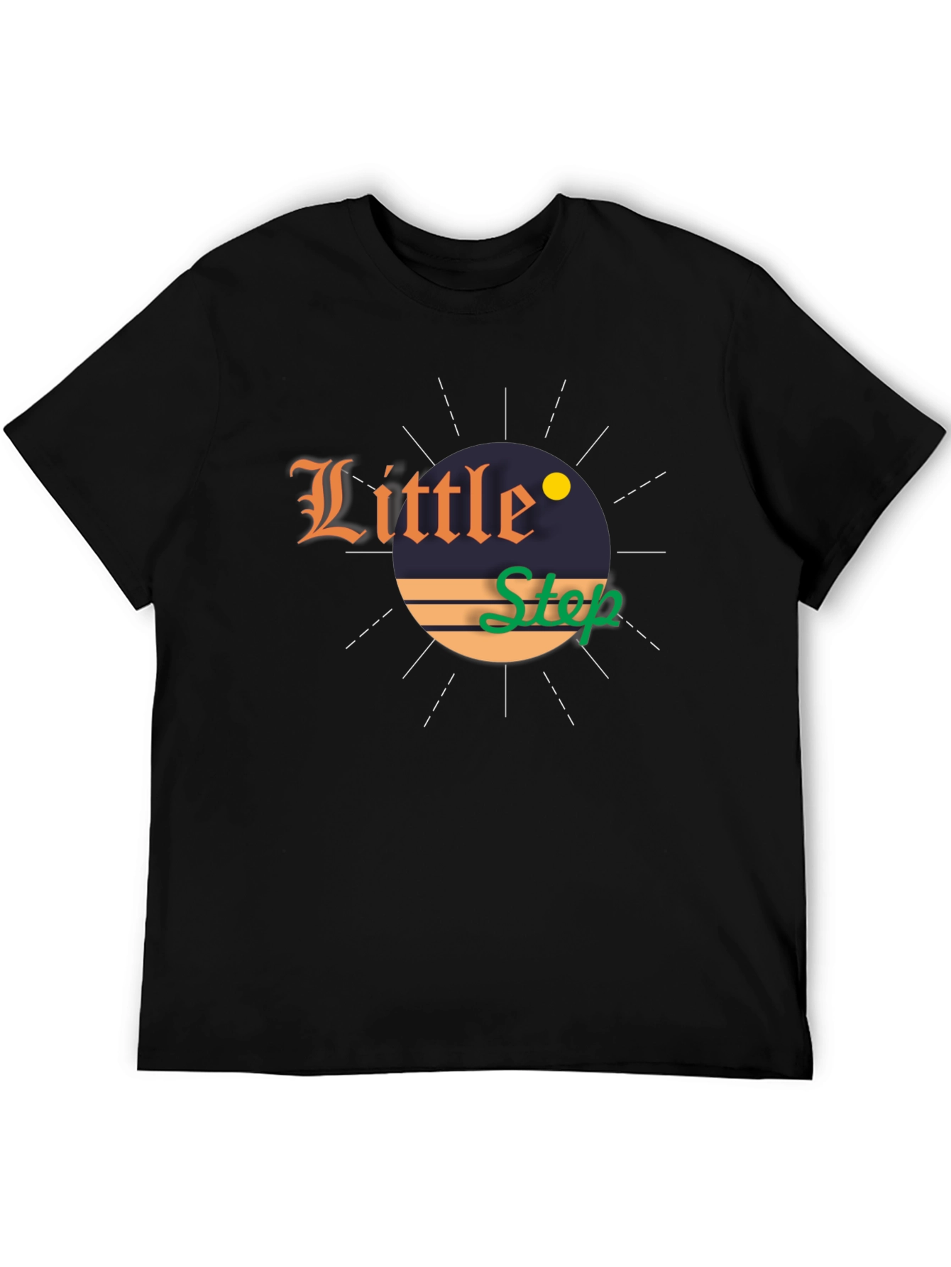 Little Step Graphic T-Shirt - Stylish Comfort
