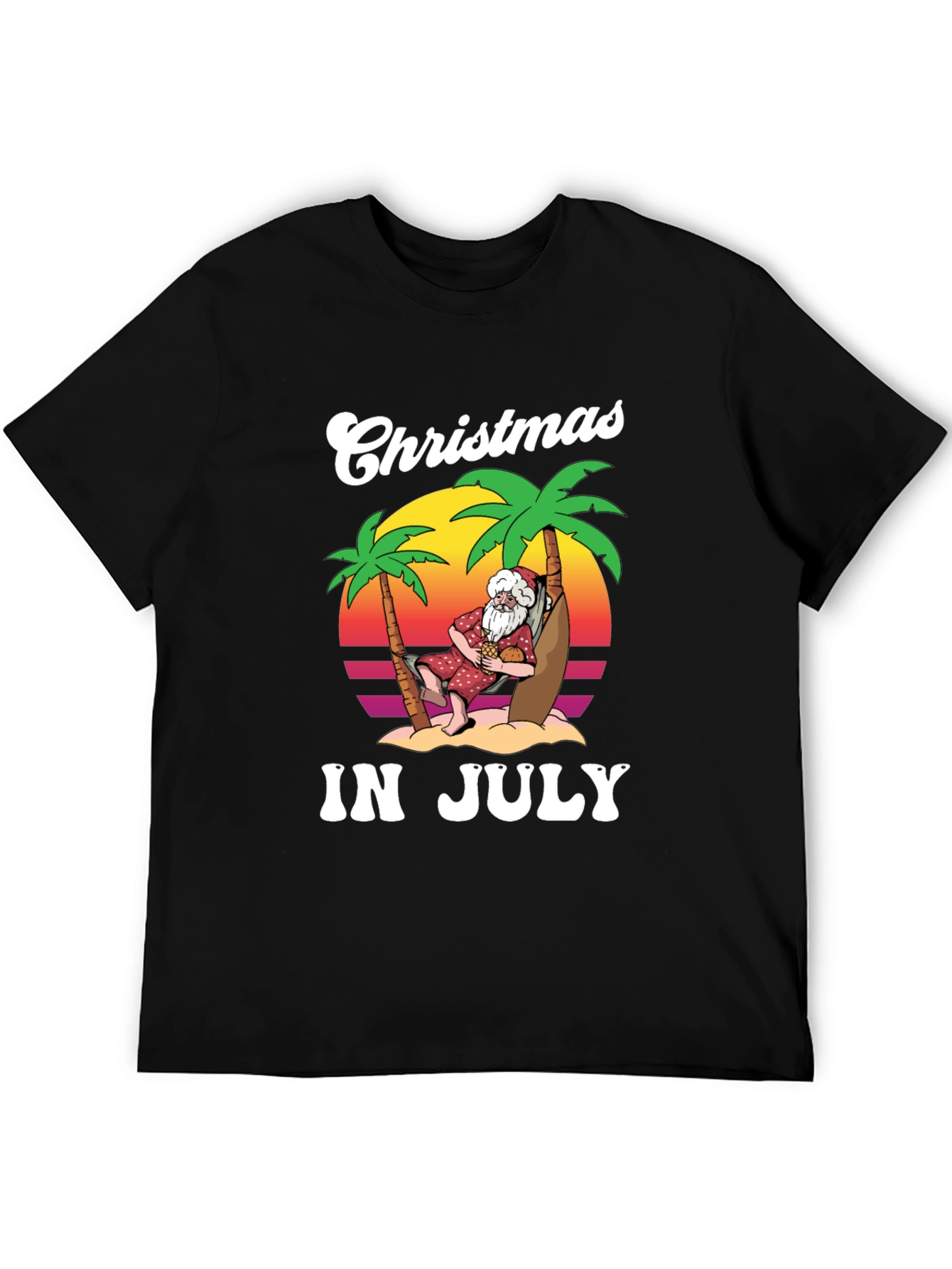 Christmas In July Graphic T-Shirt
