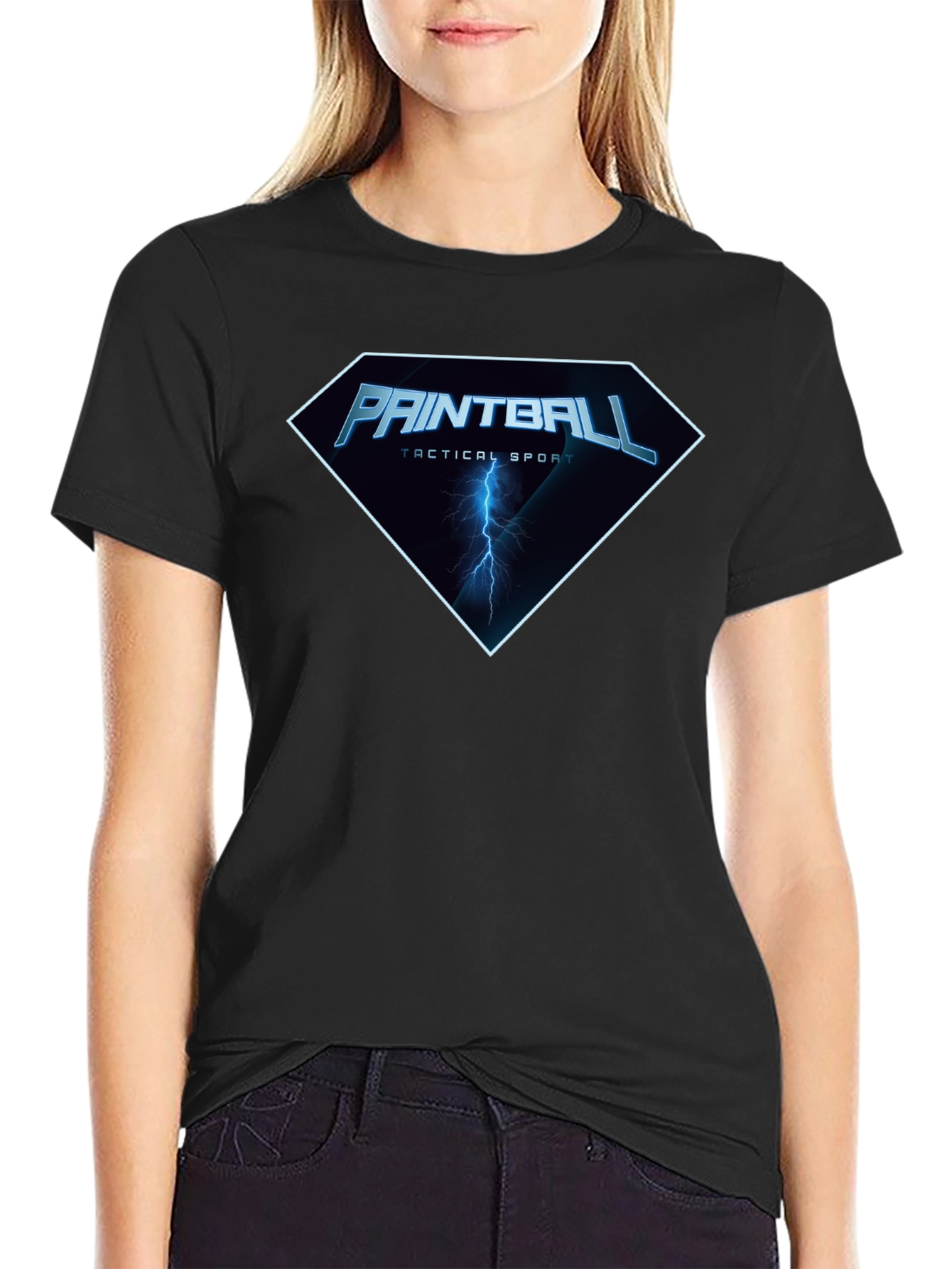 Paintball Tactical Sport Graphic T-Shirt