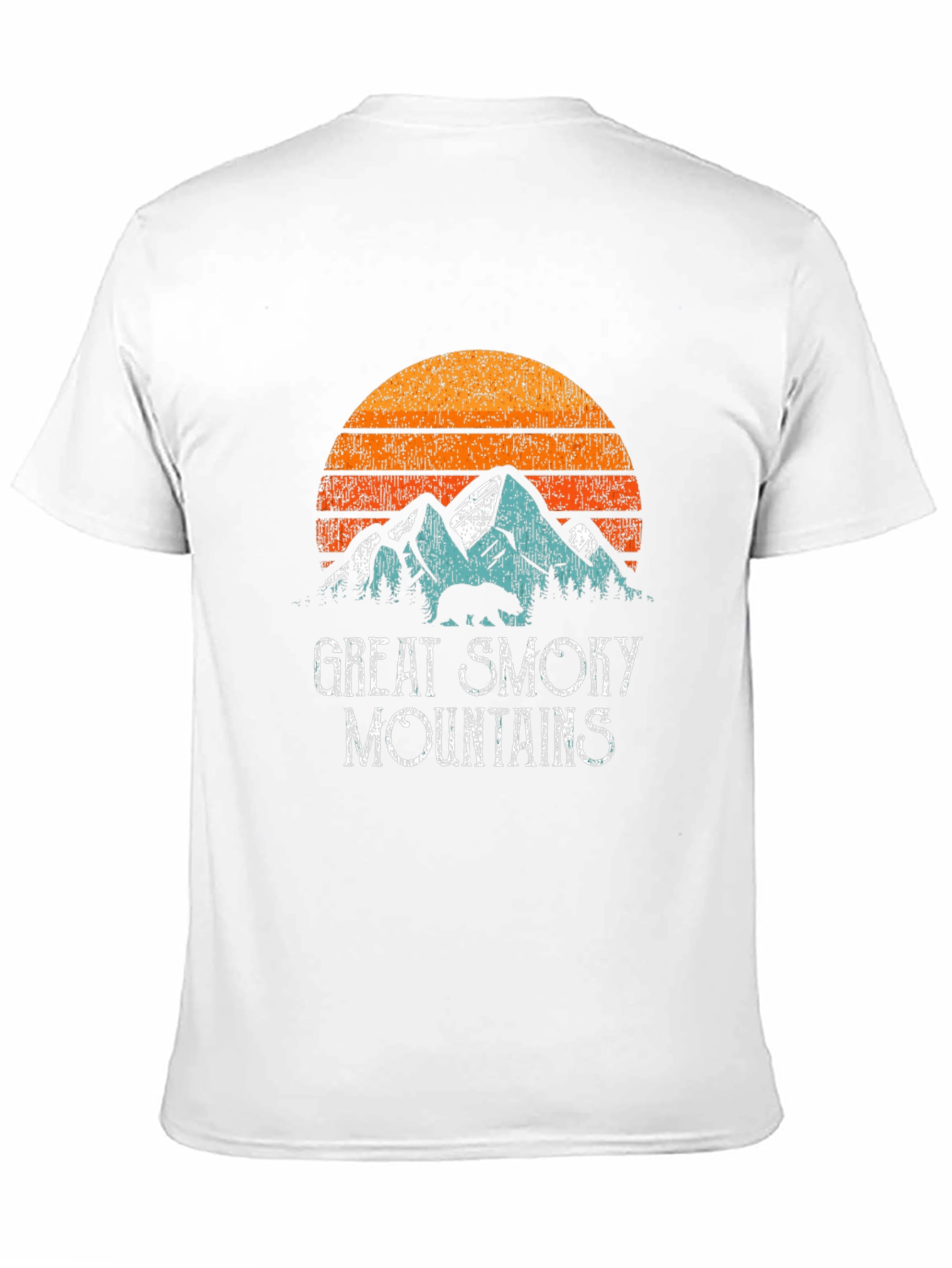 Great Smoky Mountains Retro Graphic T-Shirt