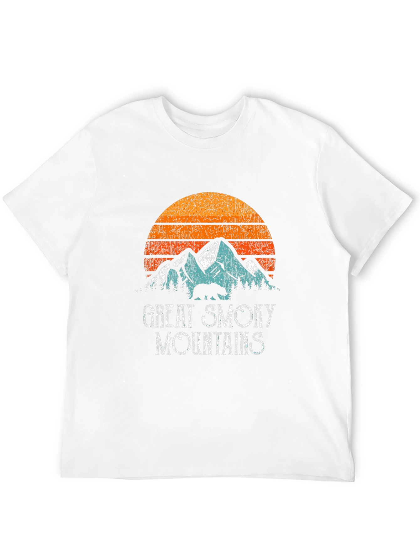 Great Smoky Mountains Retro Graphic T-Shirt