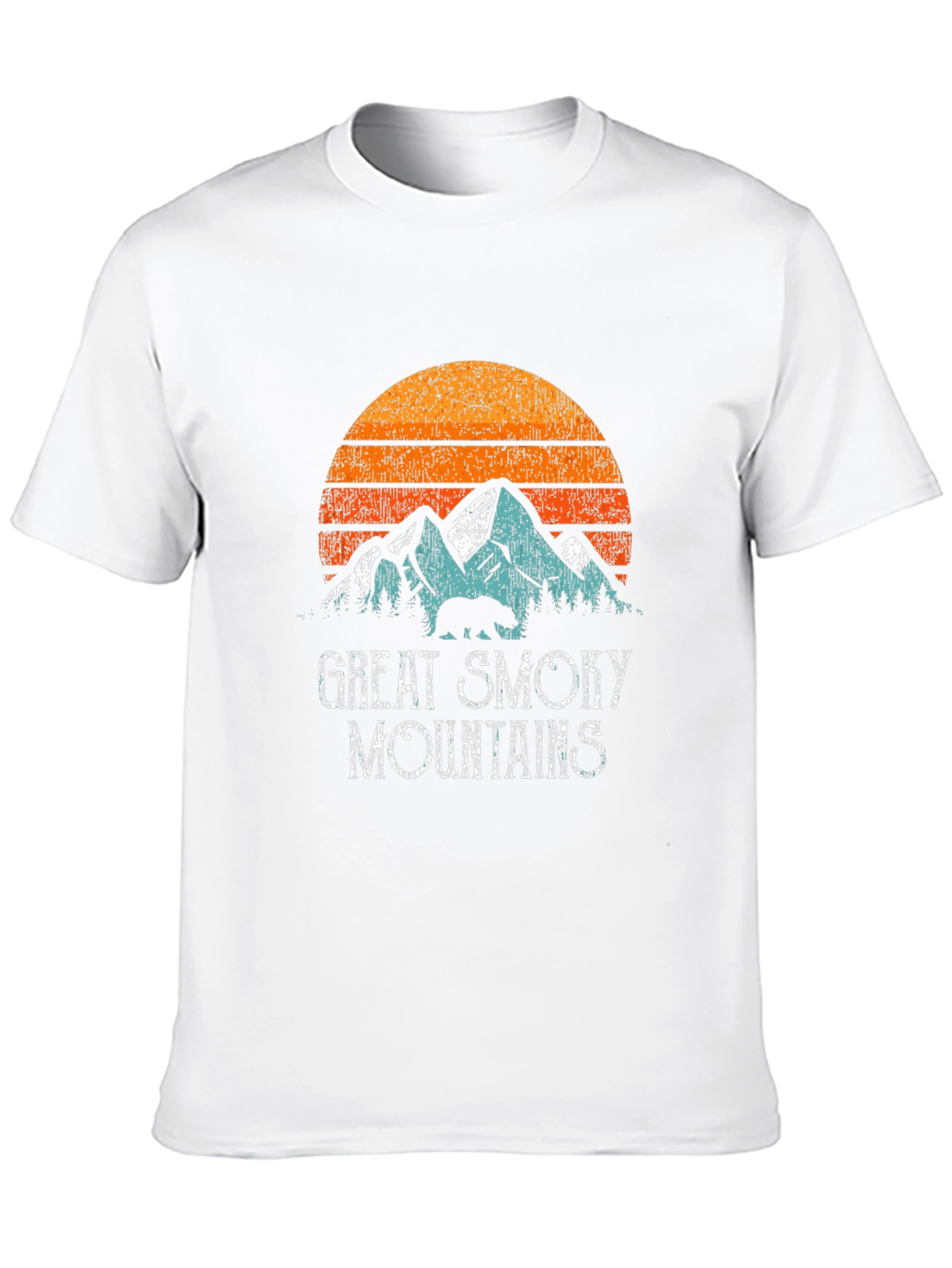 Great Smoky Mountains Retro Graphic T-Shirt