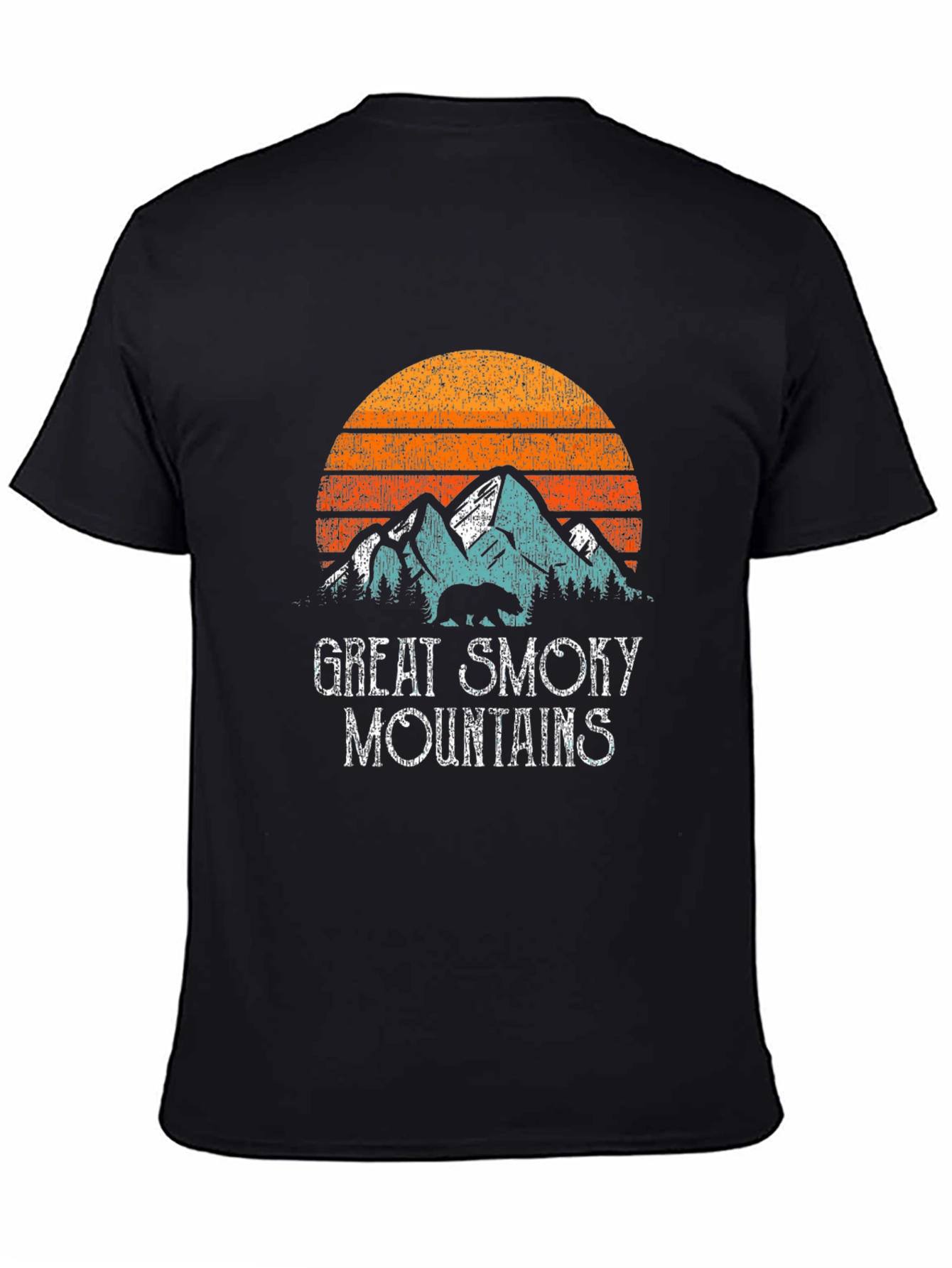 Great Smoky Mountains Retro Graphic T-Shirt