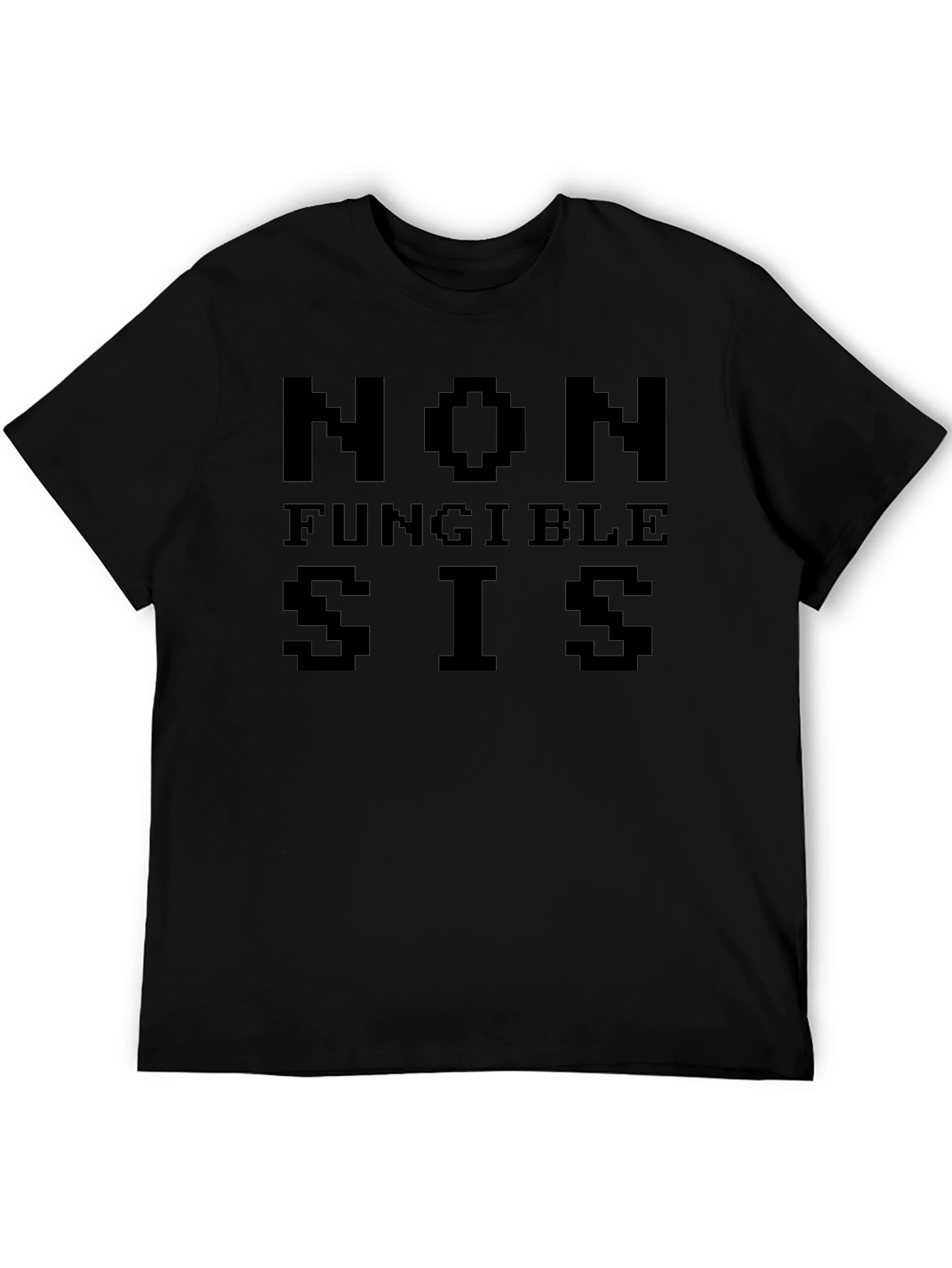 Non Fungible SIS - Black Graphic Tee