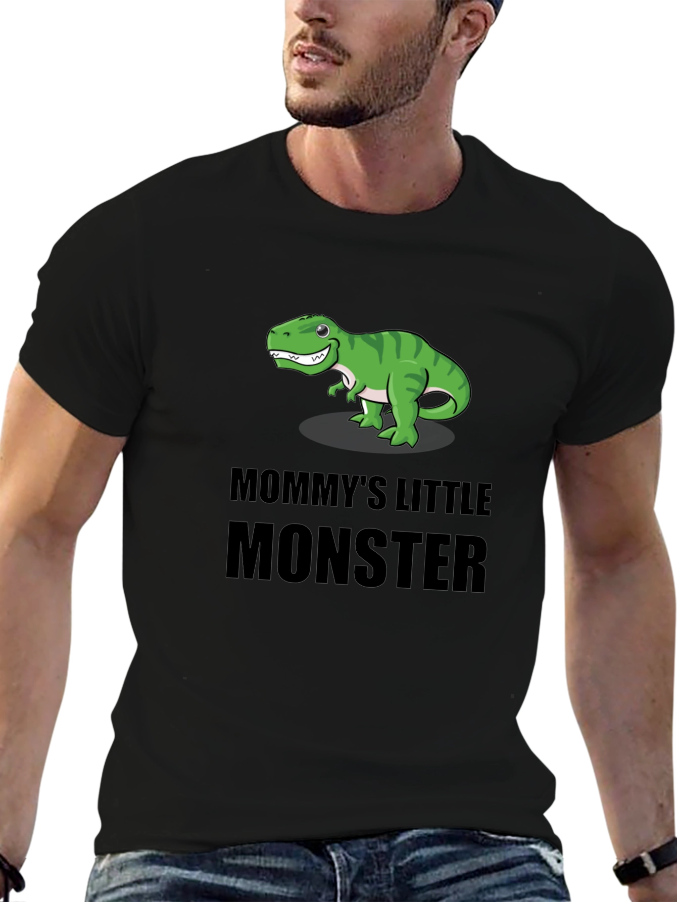 Mommys Little Monster Dinosaur T-Shirt
