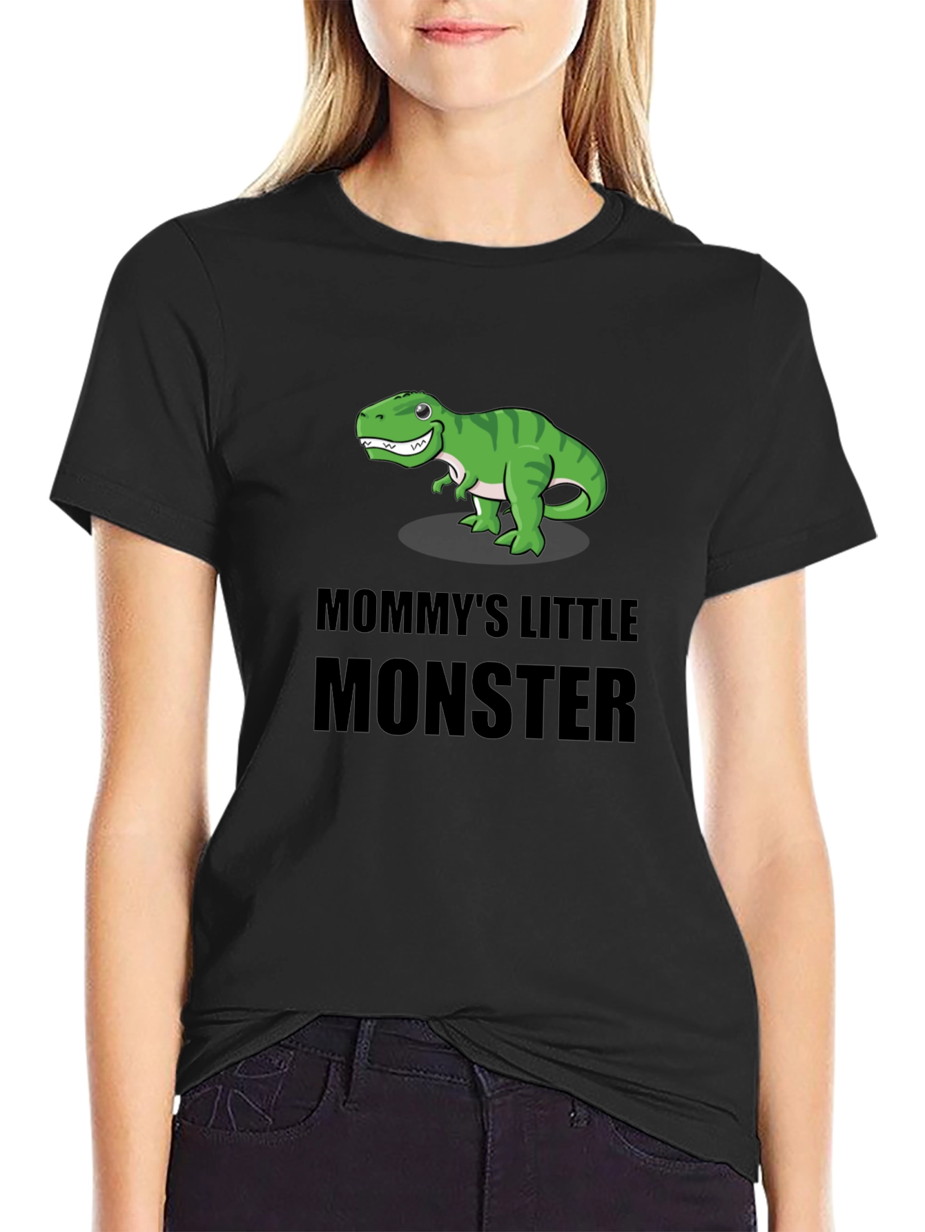 Mommys Little Monster Dinosaur T-Shirt