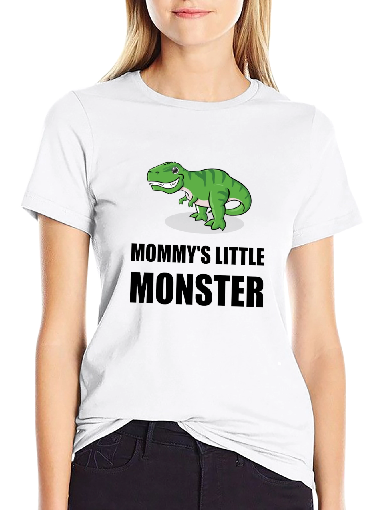 Mommys Little Monster Dinosaur T-Shirt