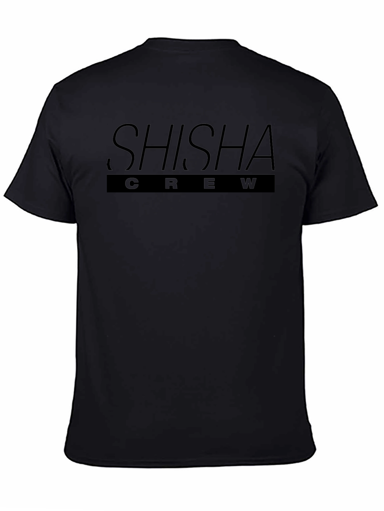 Shisha Crew Graphic Tee - Mens Black T-Shirt